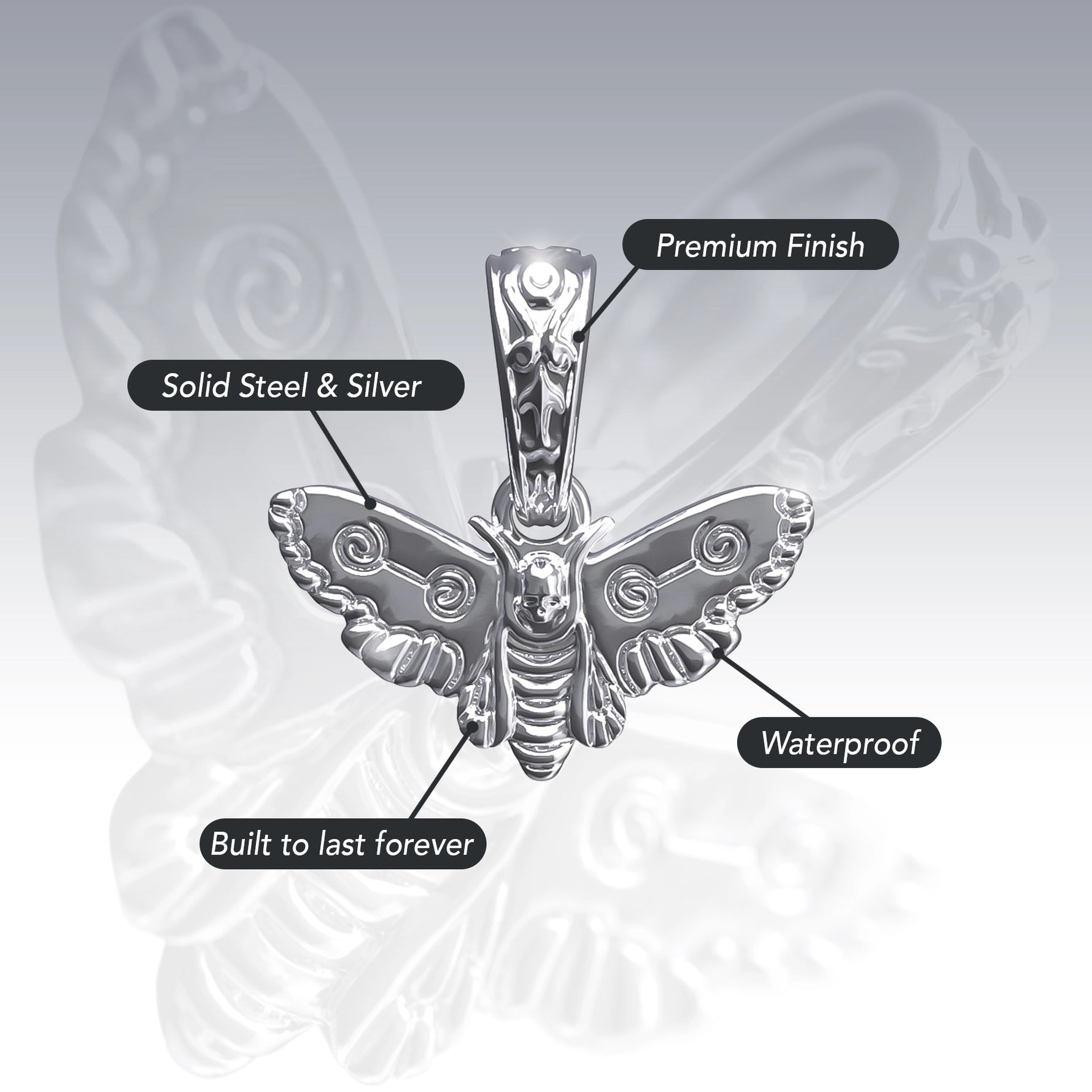 MOTH PENDANT