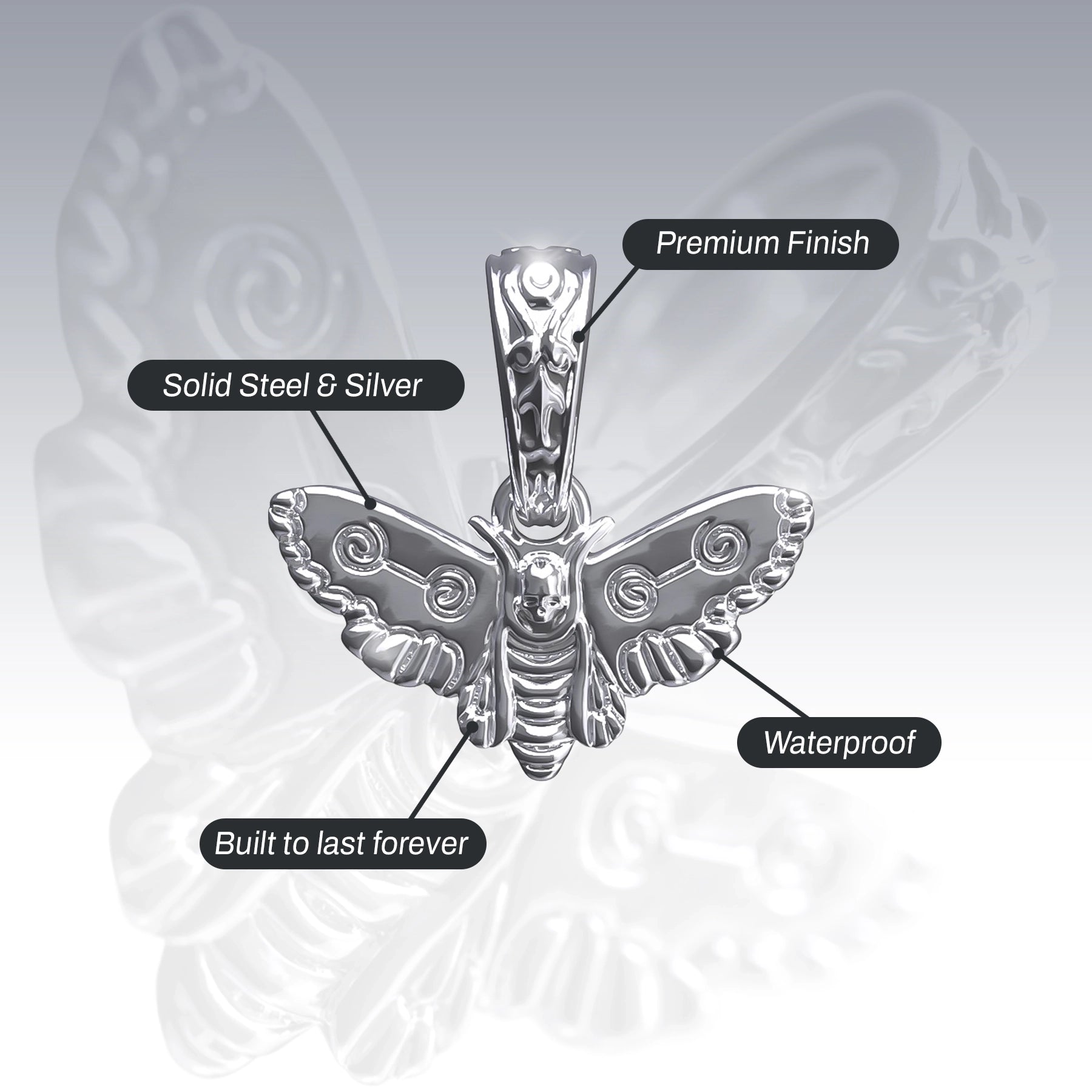 MOTH PENDANT