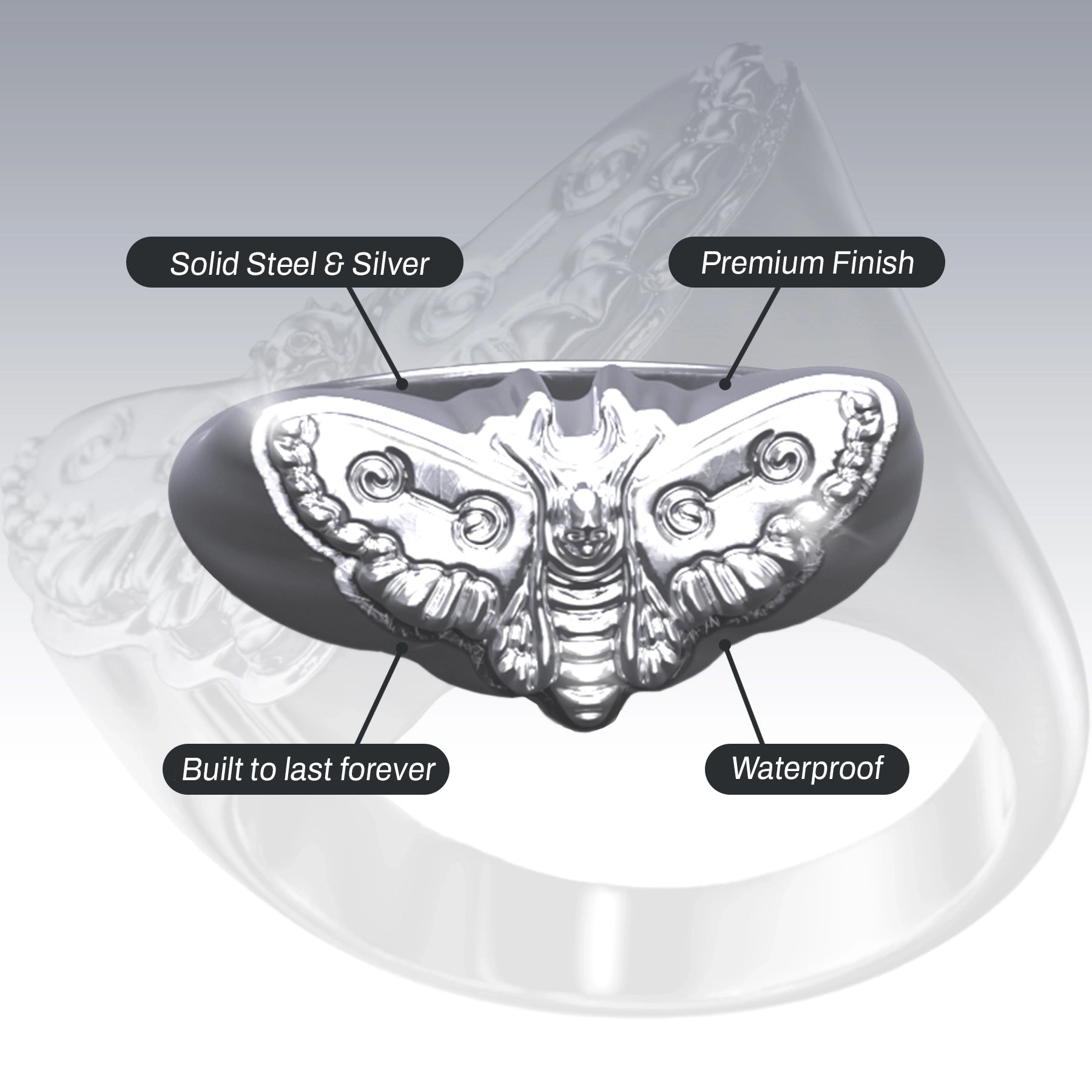 MOTH RING