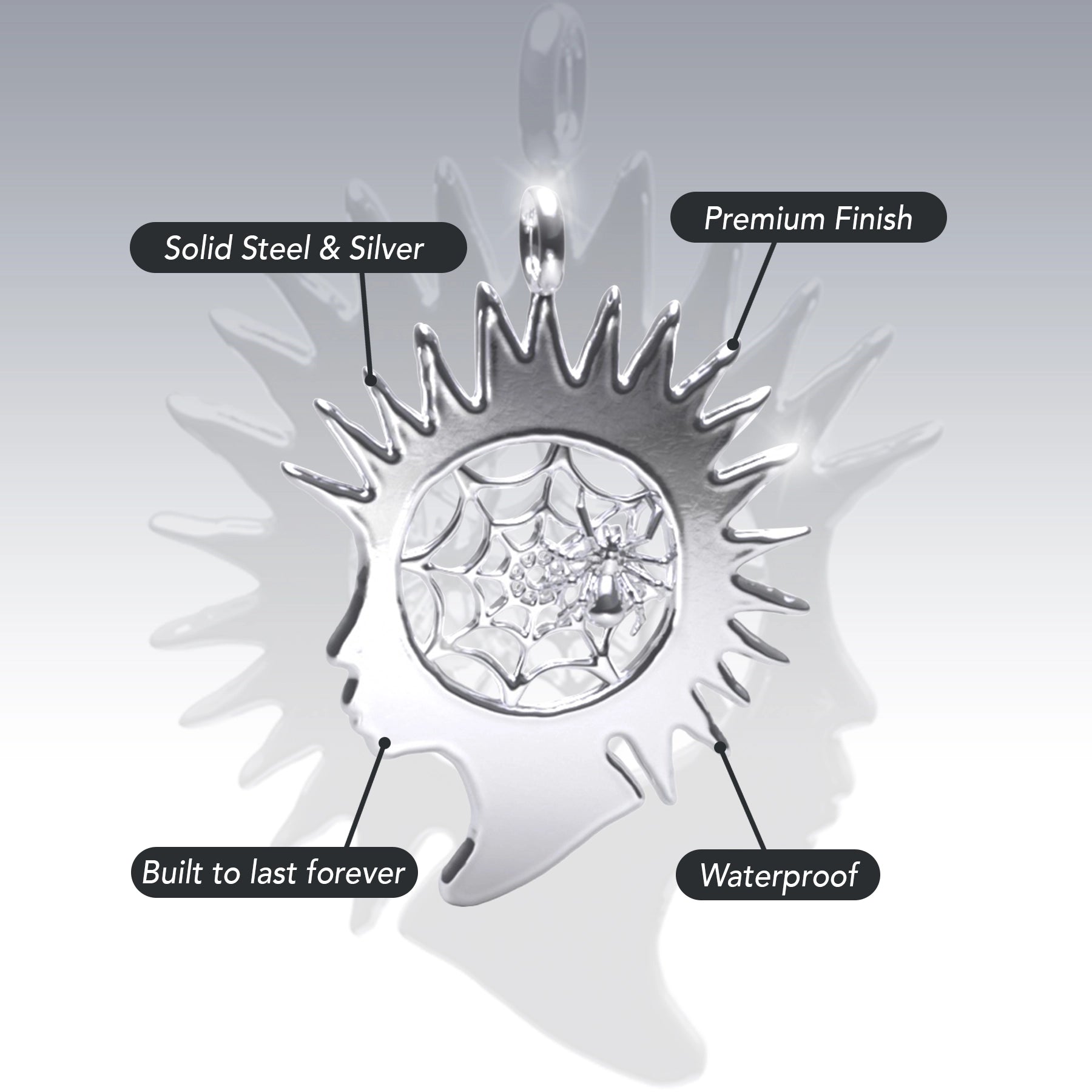 STUCK IN MY HEAD PENDANT