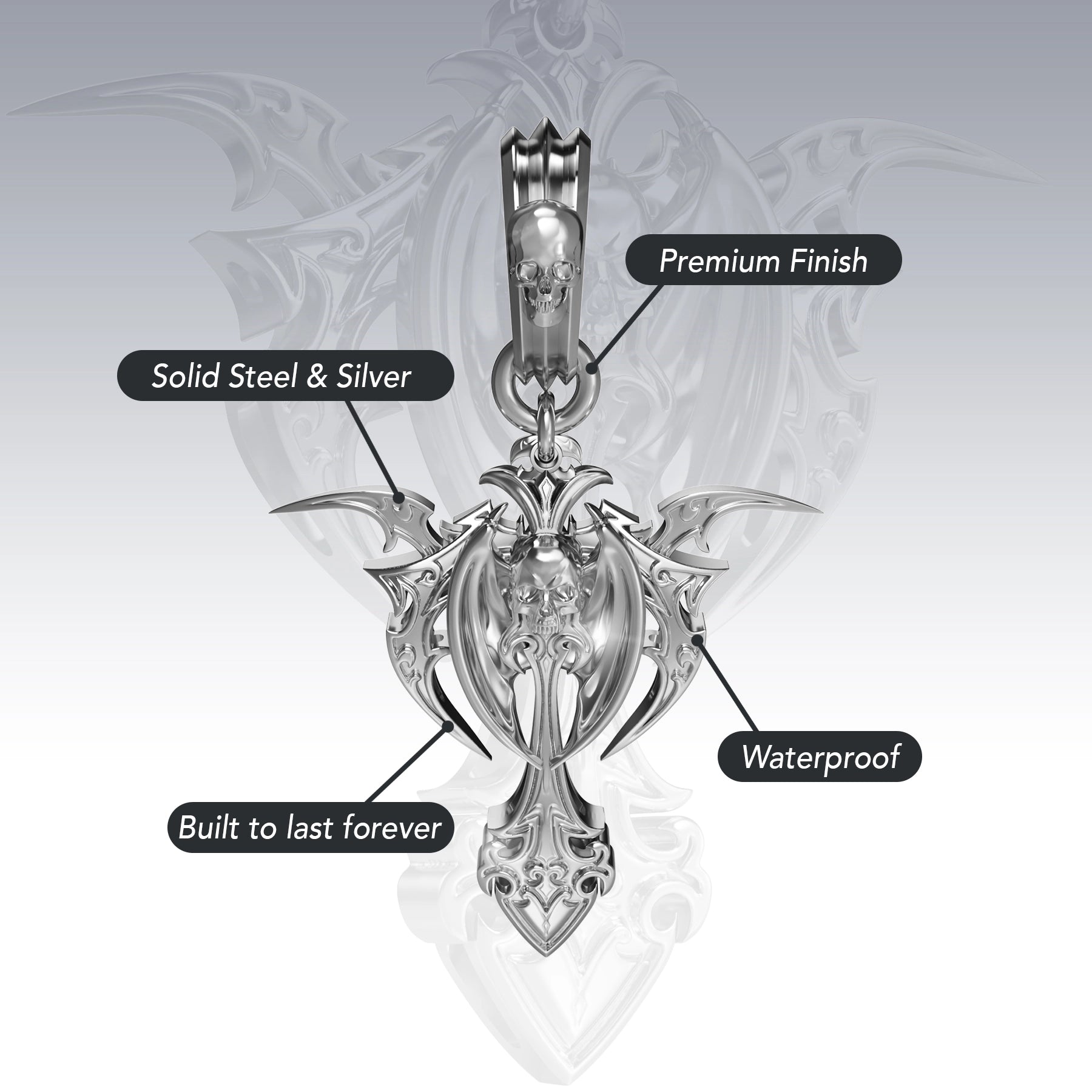 TRIBAL CROSS PENDANT