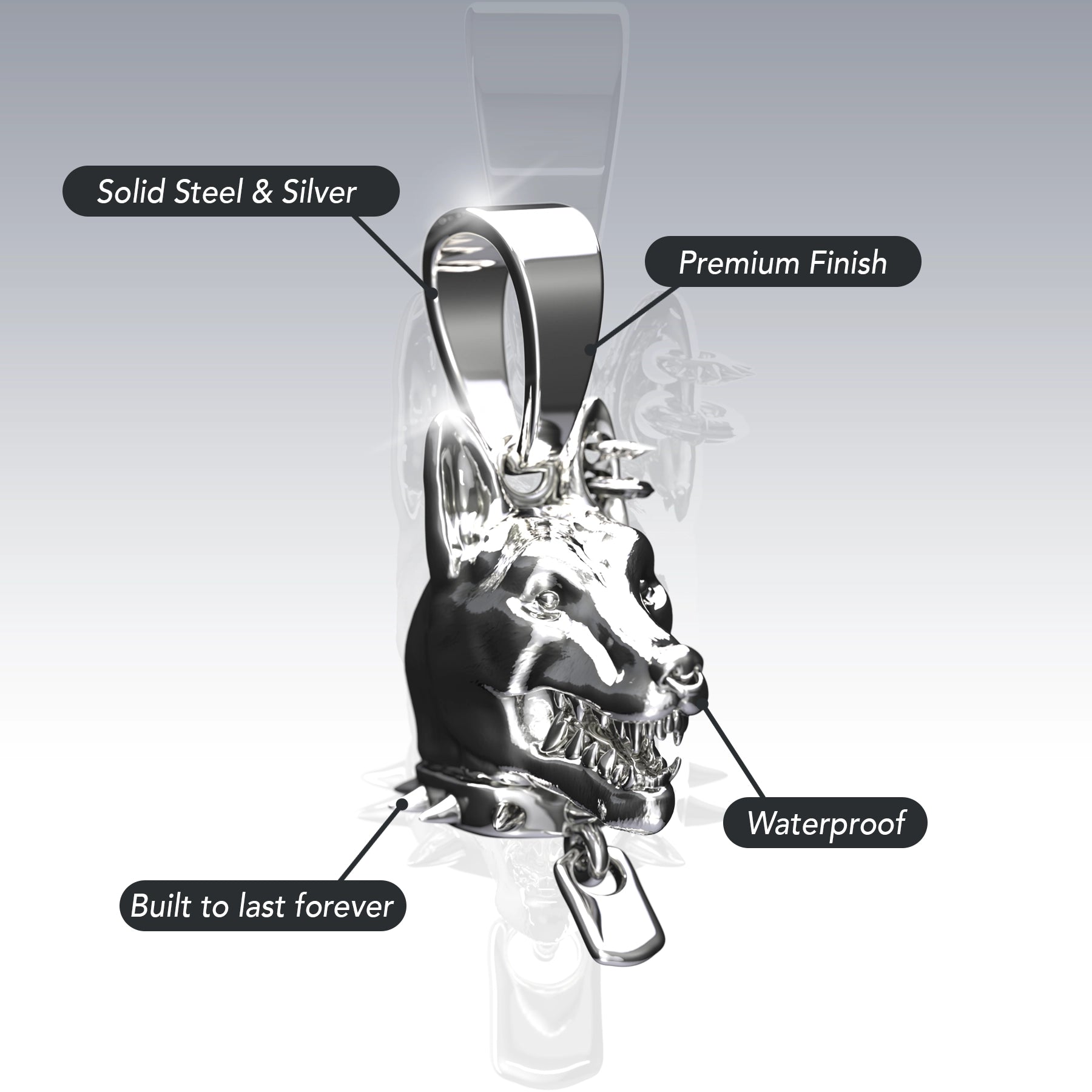 UPGRADED HELLHOUND PENDANT