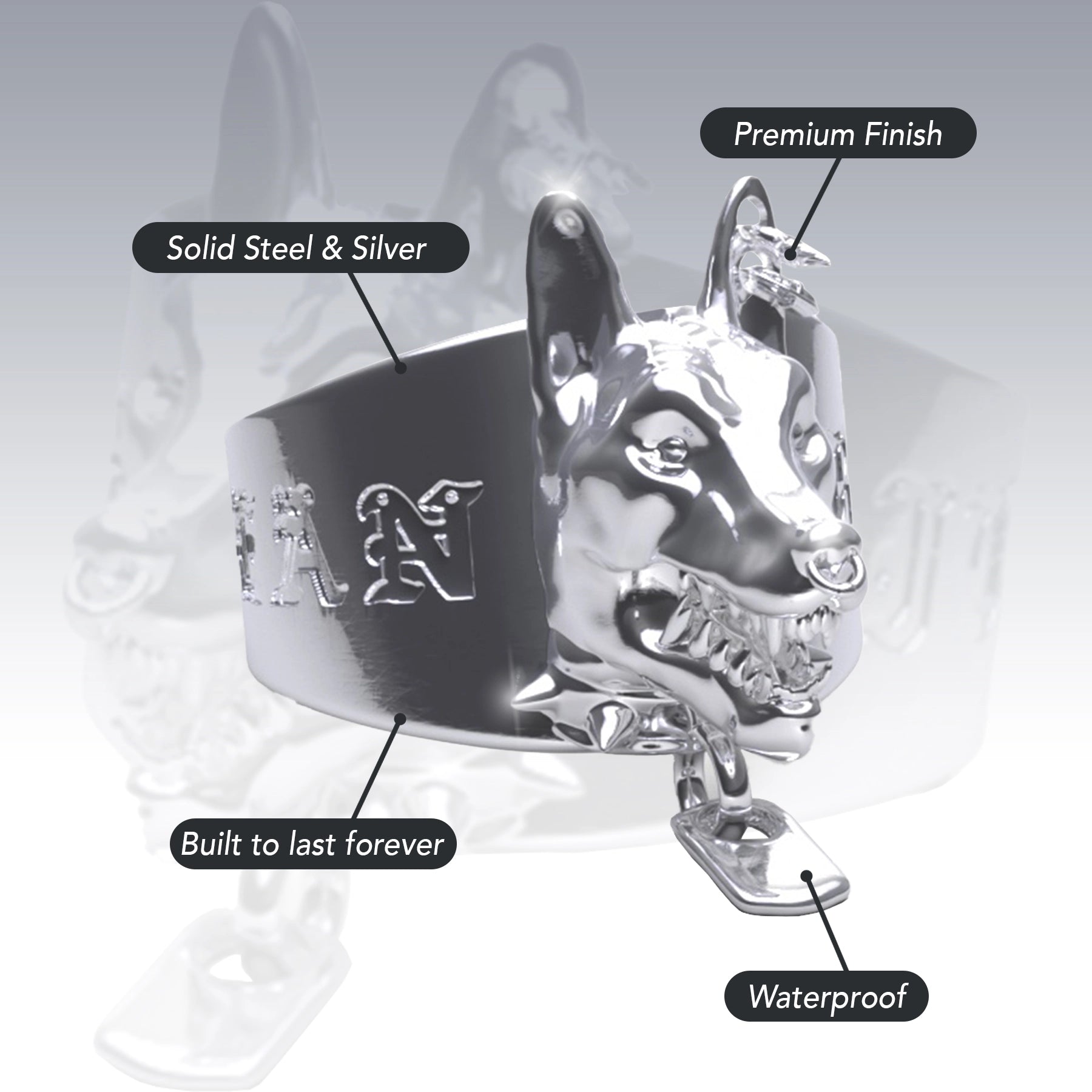 UPGRADED HELLHOUND RING