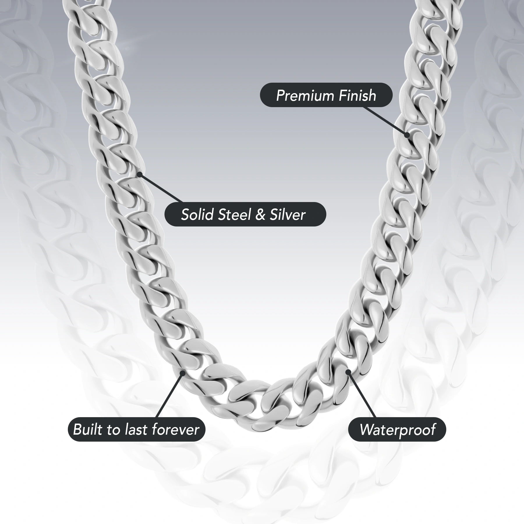 10MM HEAVY CUBAN CHAIN