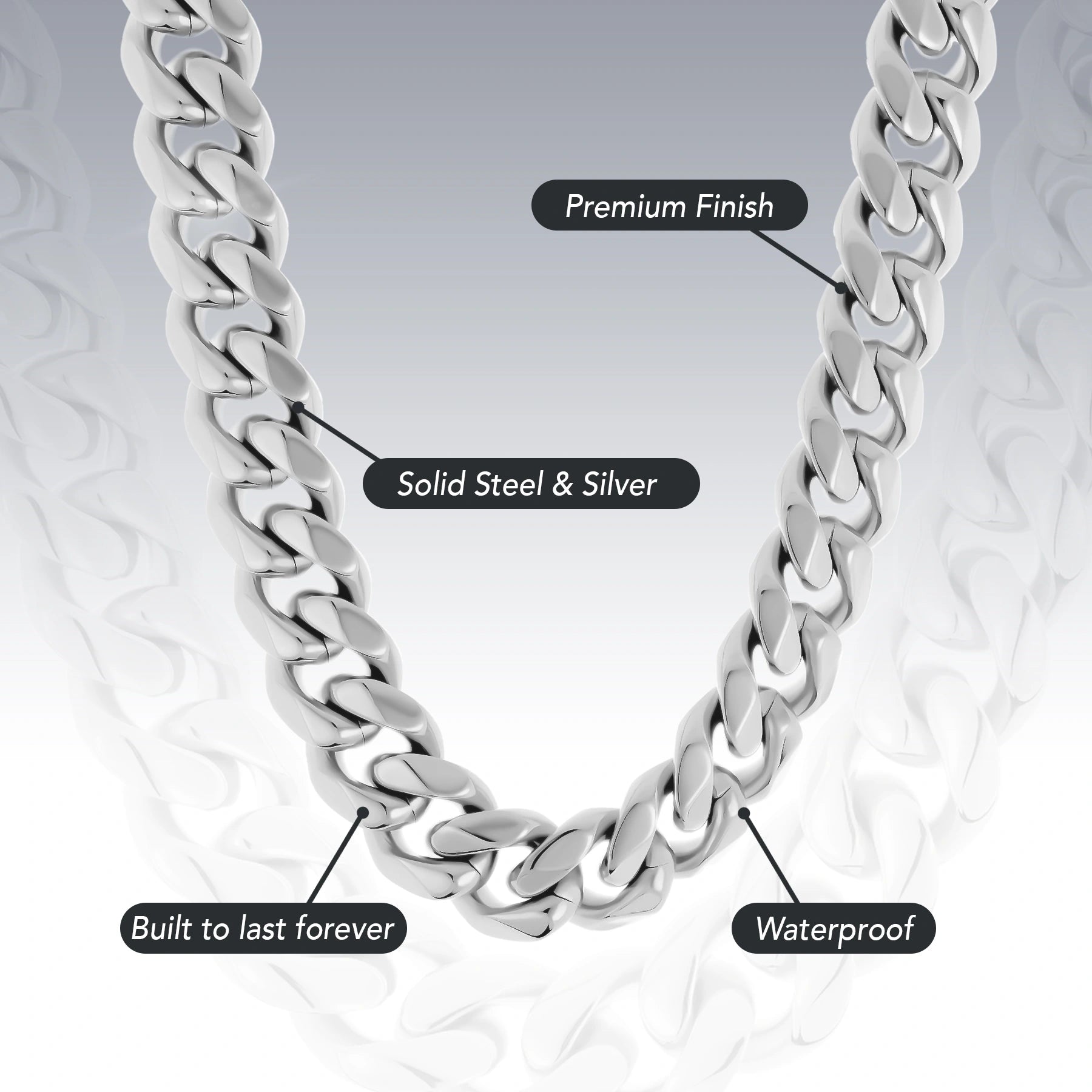 12MM HEAVY CUBAN CHAIN