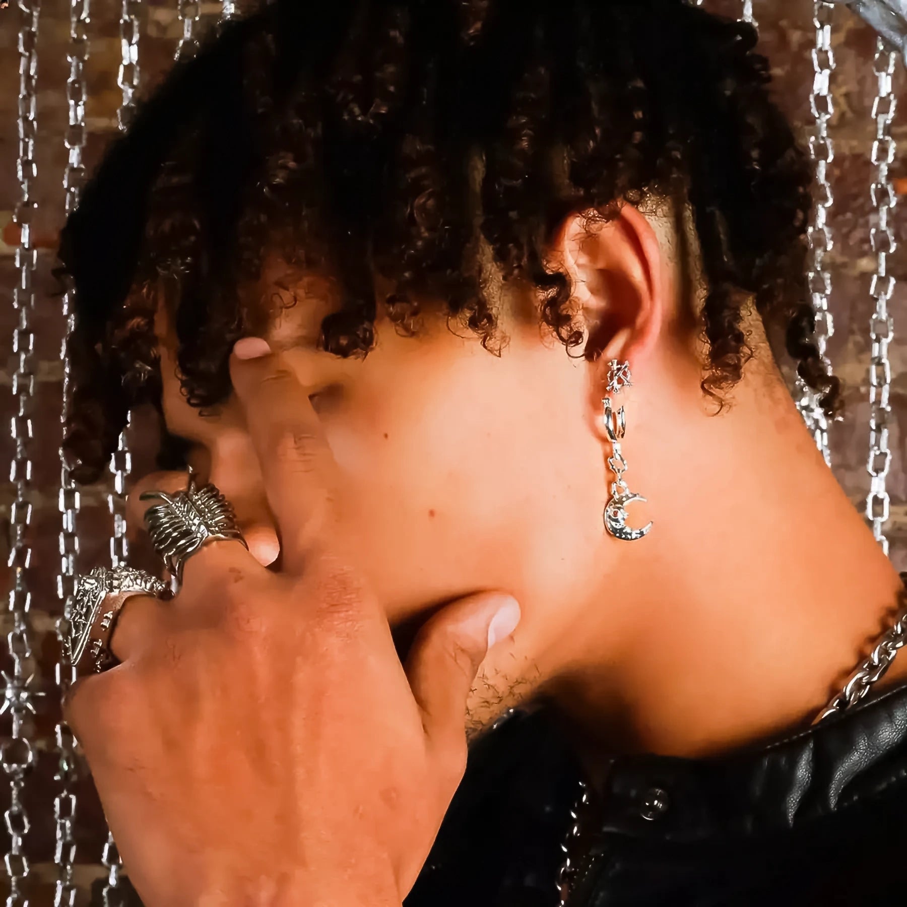 LUNA DANGLE EARRING - Hard Jewelry™