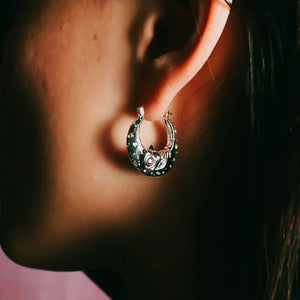 LUNA HOOP EARRING - Hard Jewelry™