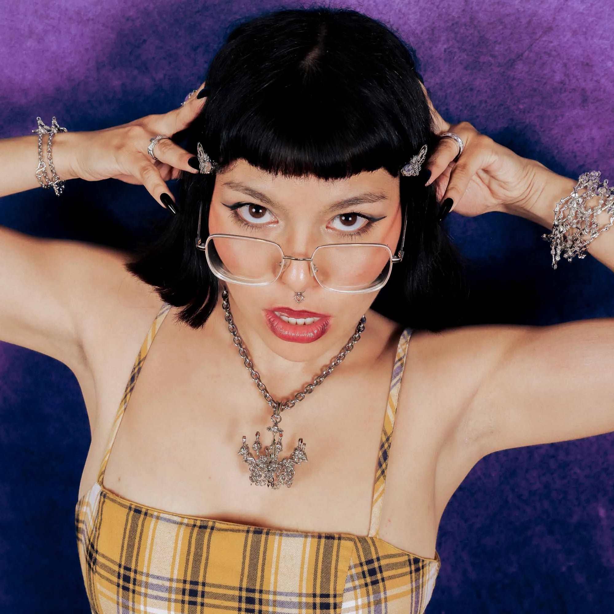 MOTH HAIR CLIP - Hard Jewelry™