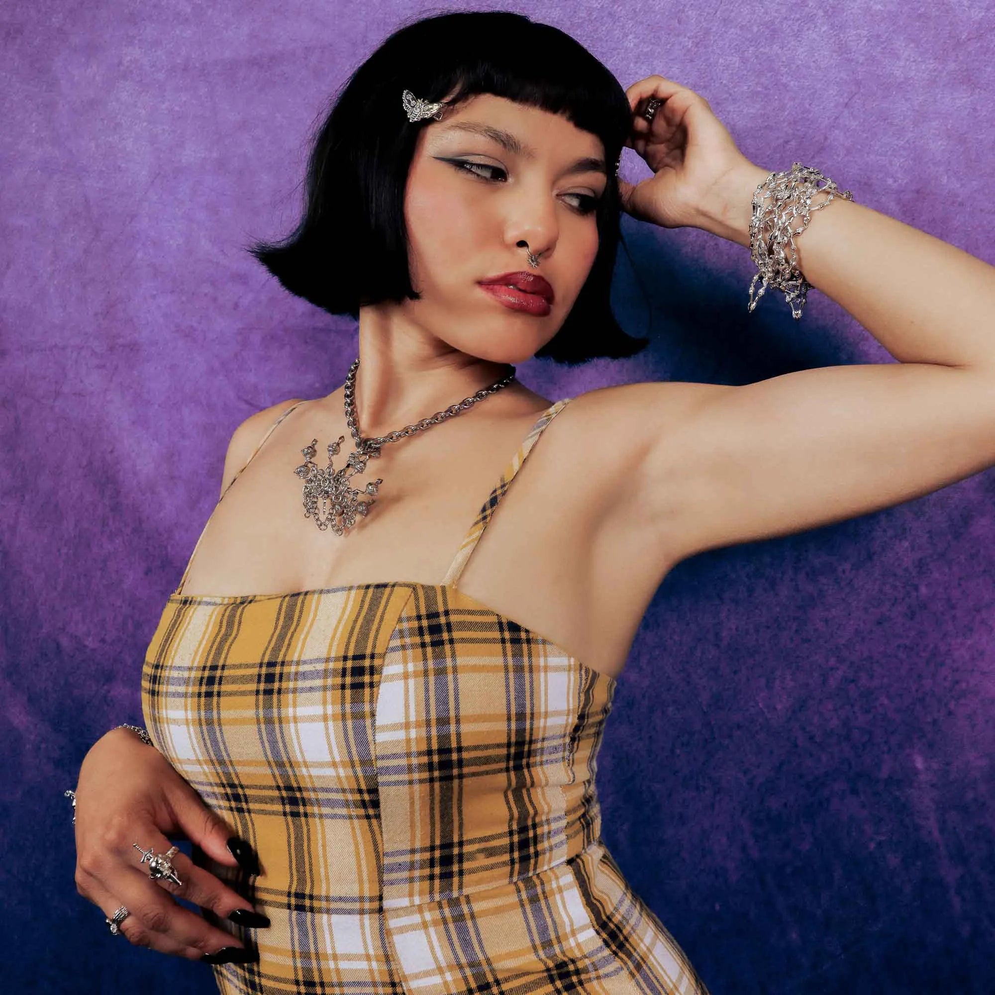 MOTH HAIR CLIP - Hard Jewelry™