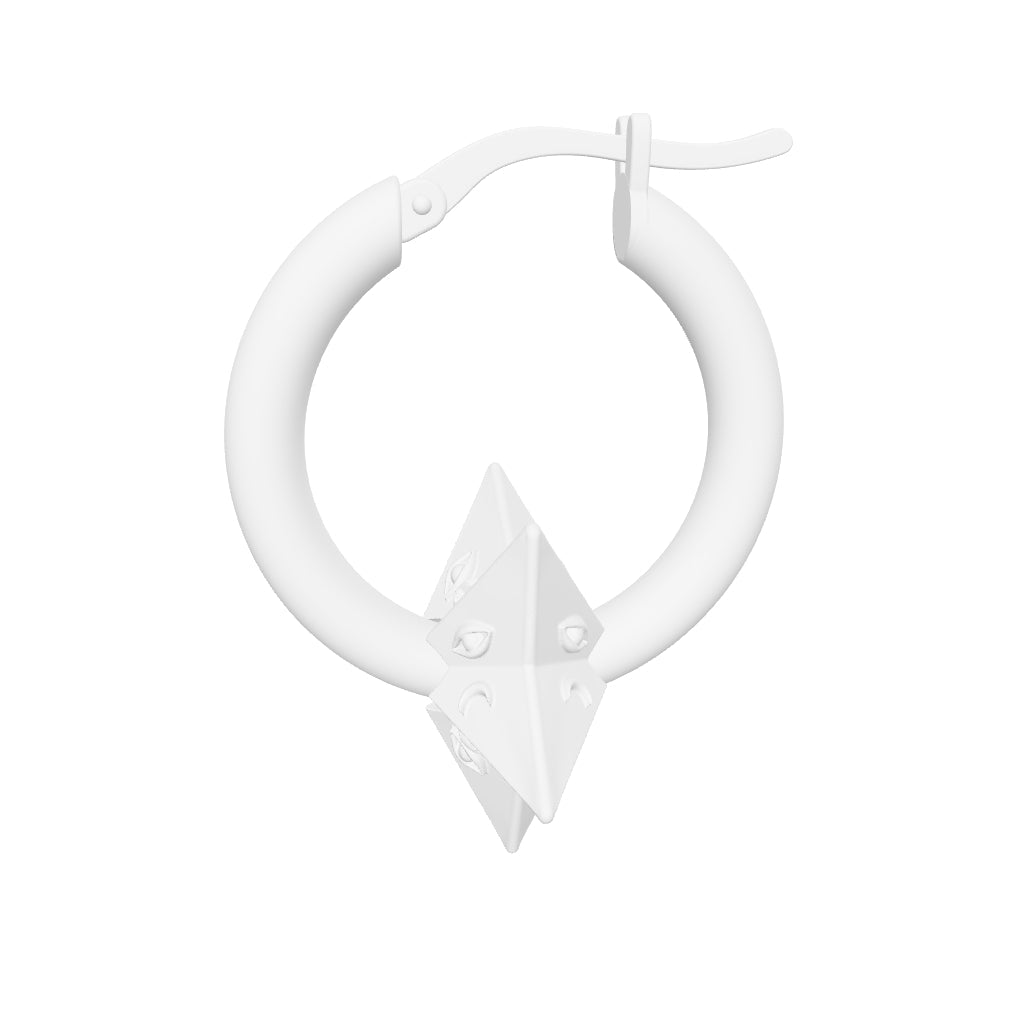 ASTROLOGY STAR HOOP EARRING