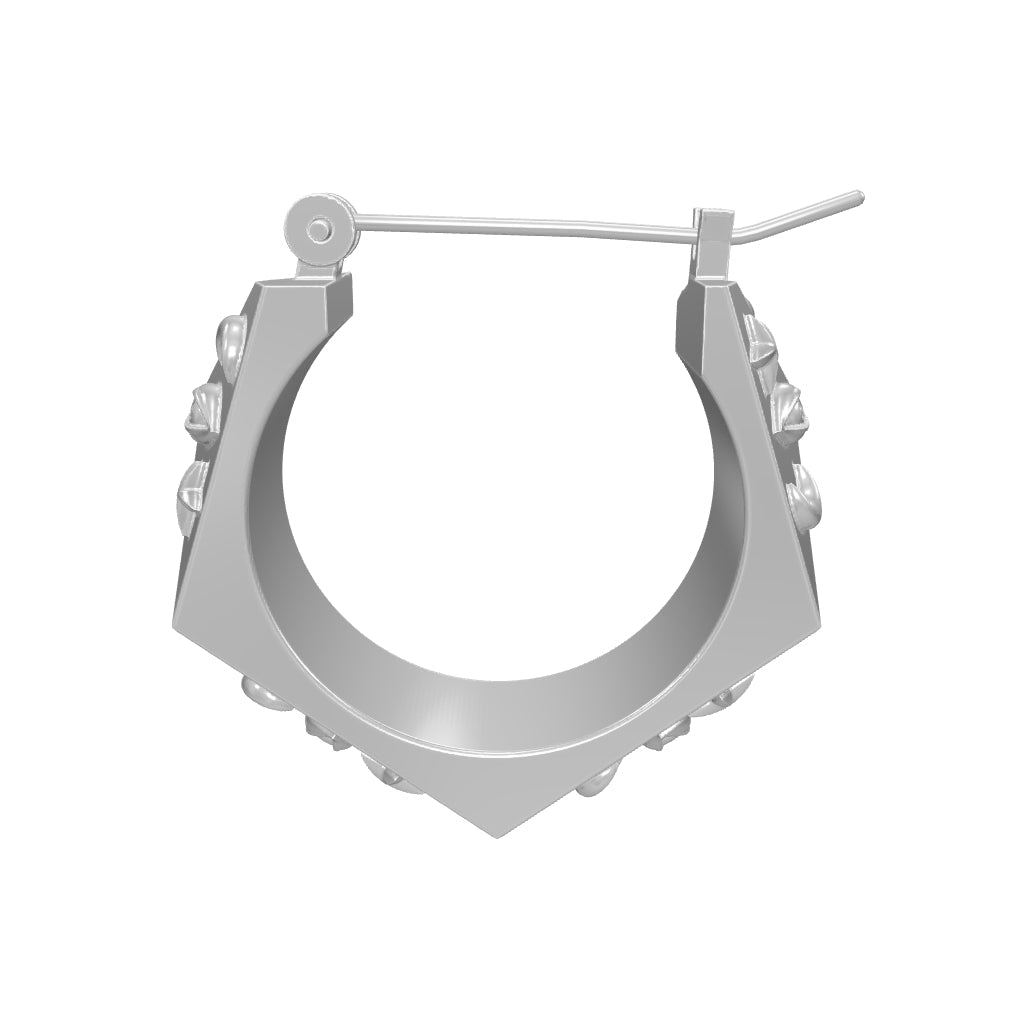 ASTROLOGY HOOP EARRING