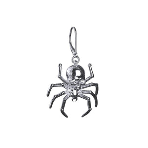SPIDER SKULL EARRING - Hard Jewelry™