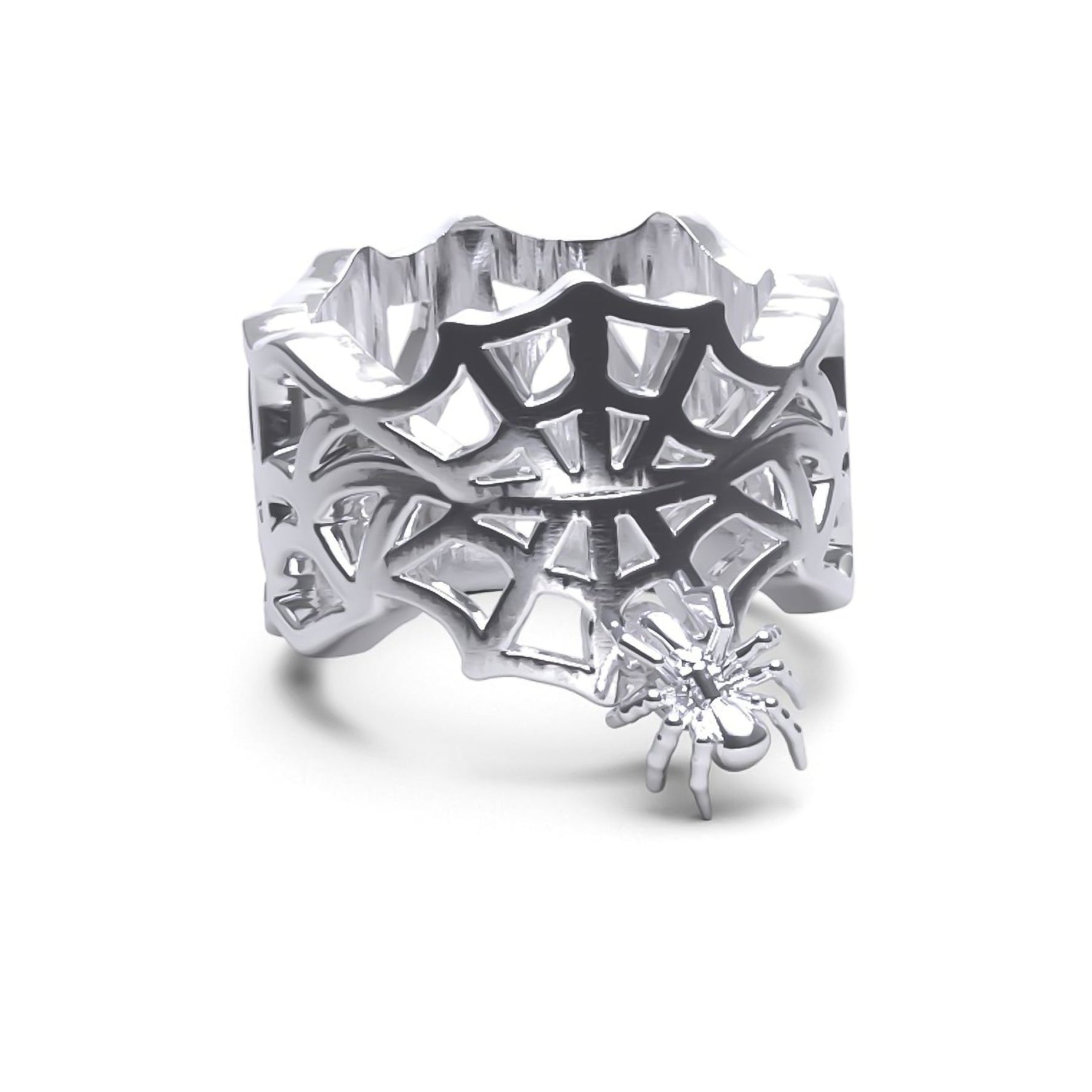 SPIDER WEB RING - Hard Jewelry™