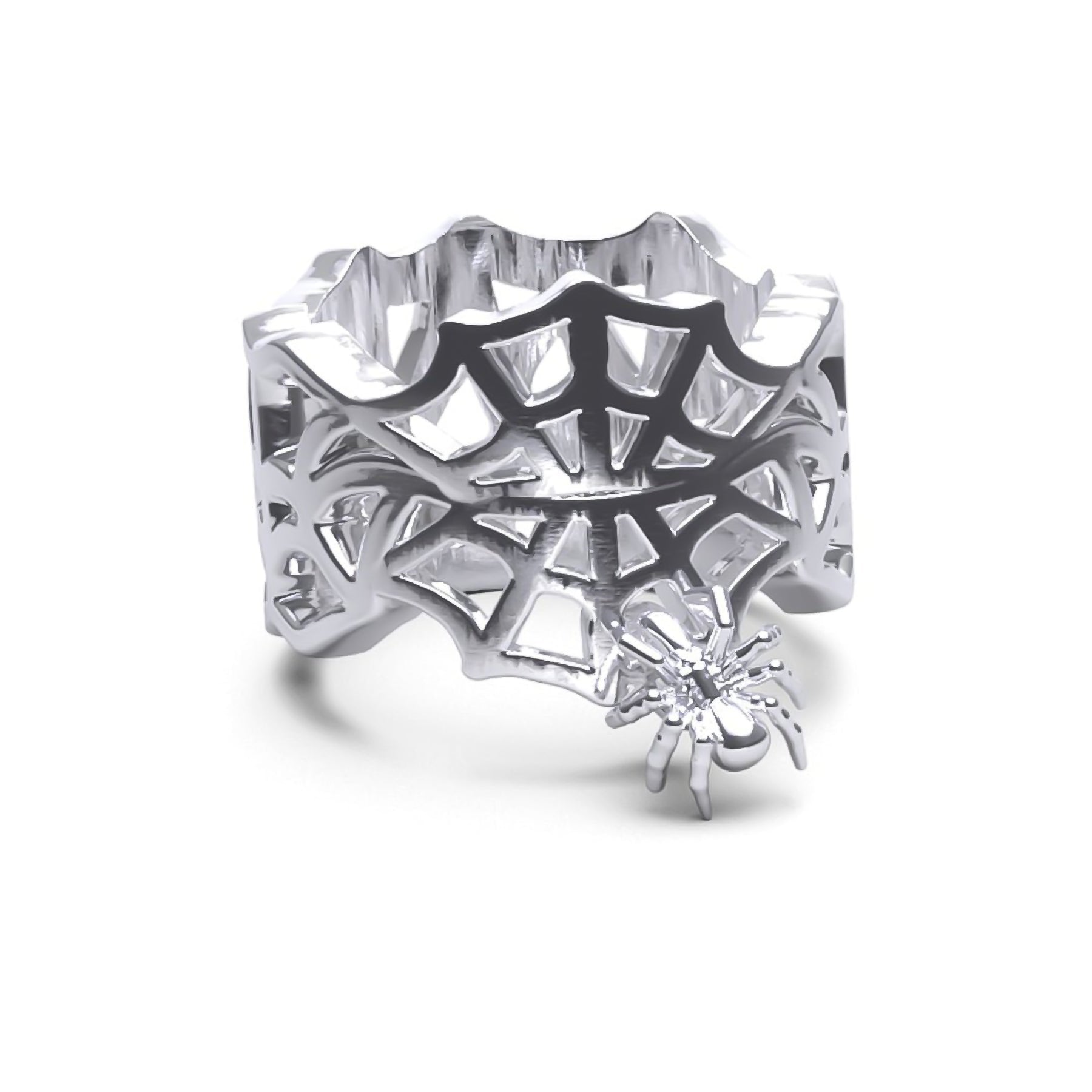 SPIDER WEB RING - Hard Jewelry™