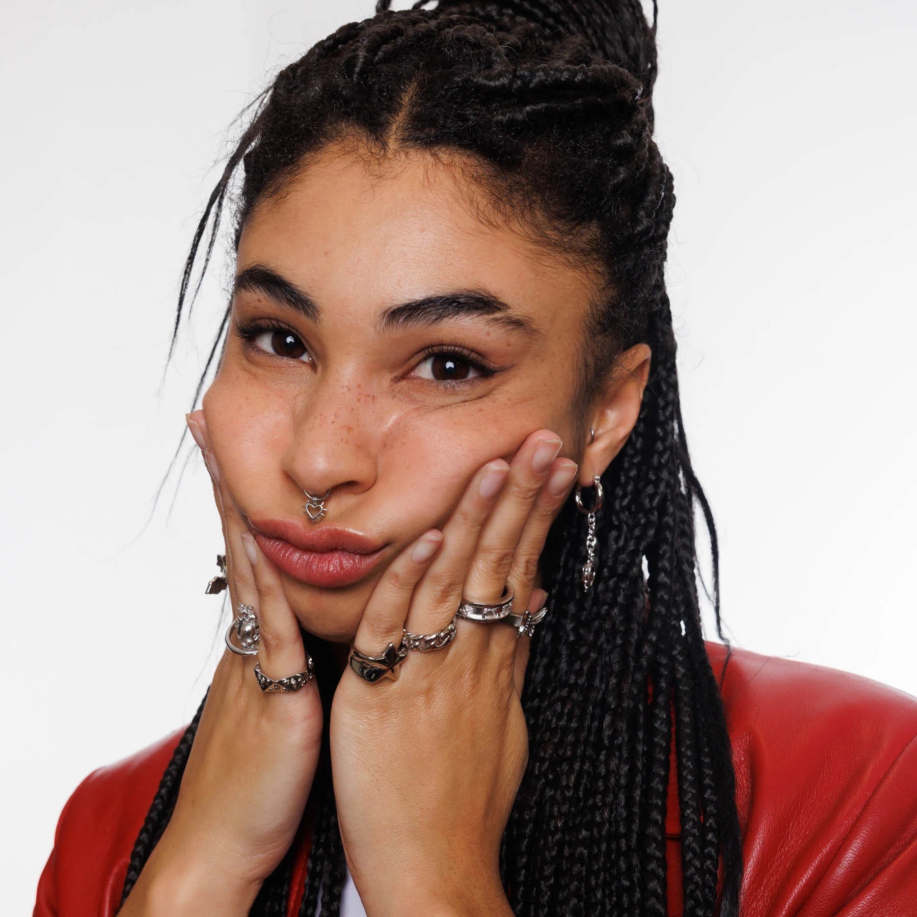 SPIKED HEART SEPTUM - Hard Jewelry™