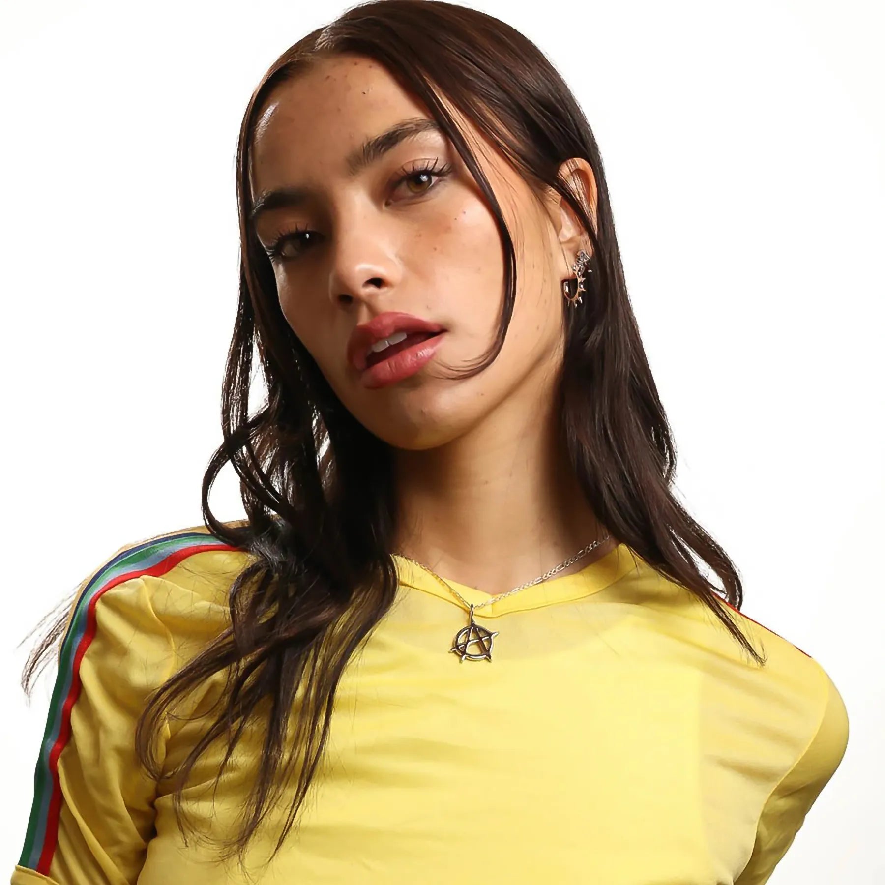 SPIKED OPEN HOOP EARRING - Hard Jewelry™