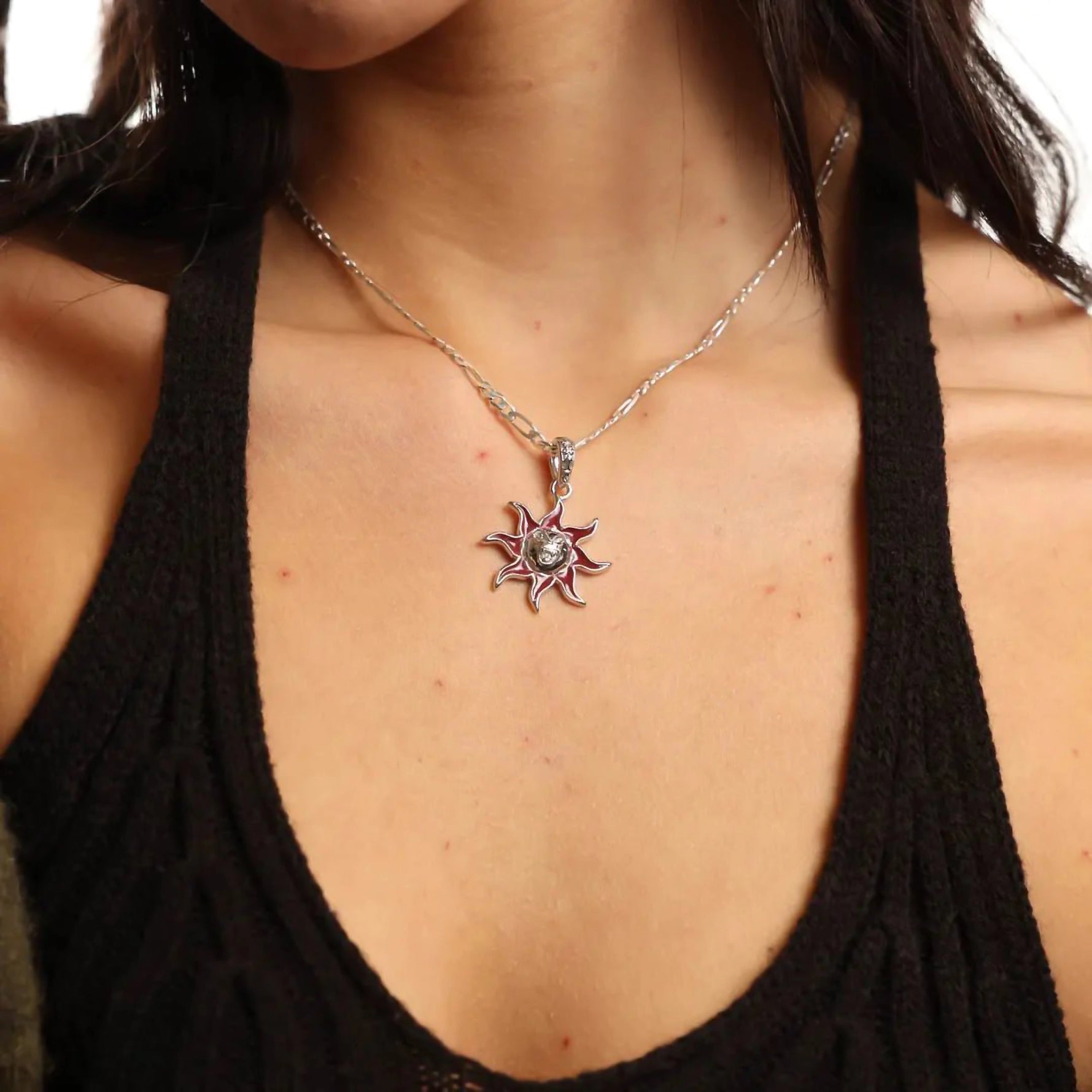 SUNNY THE SOMBER SUN PENDANT - Hard Jewelry™