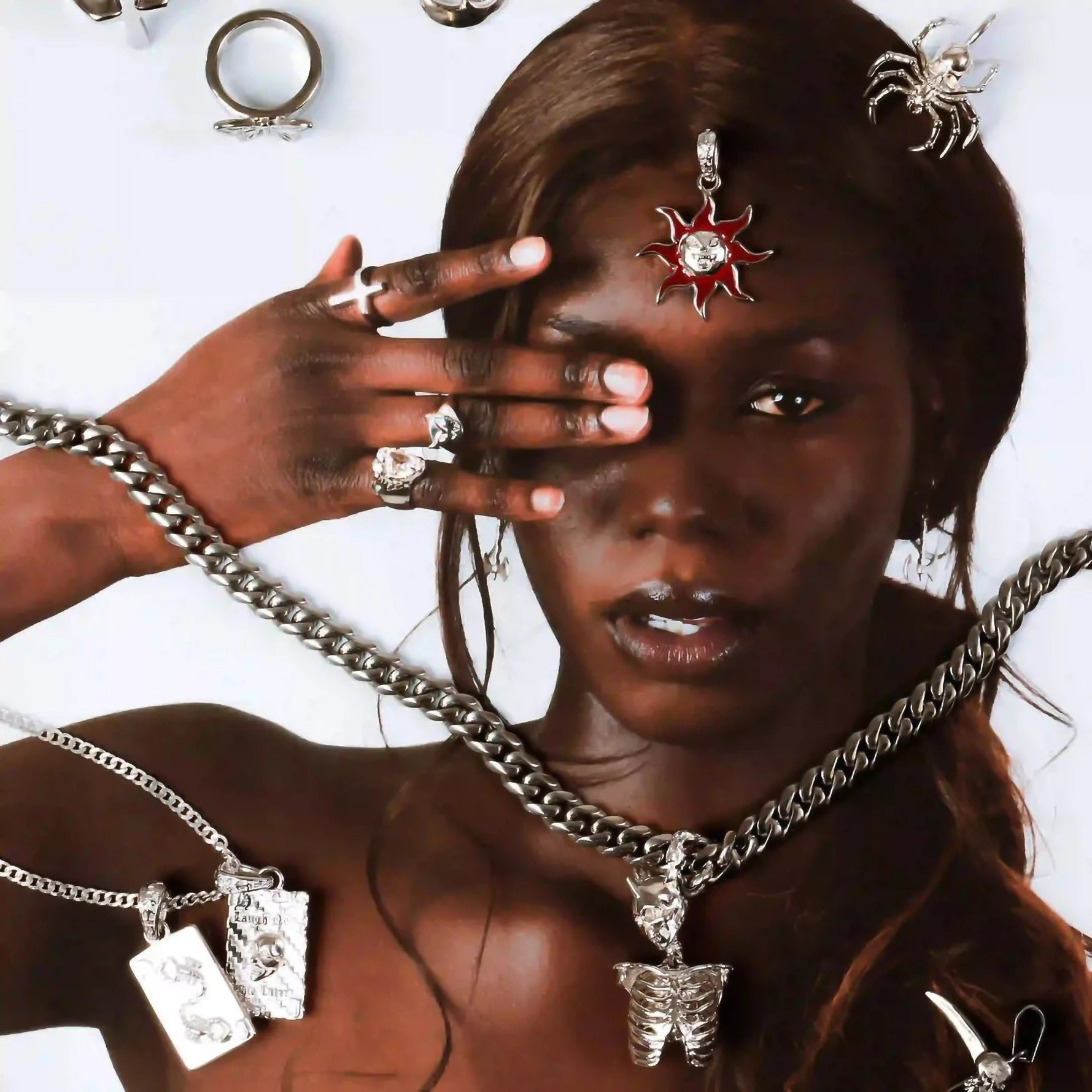 SUNNY THE SOMBER SUN PENDANT - Hard Jewelry™