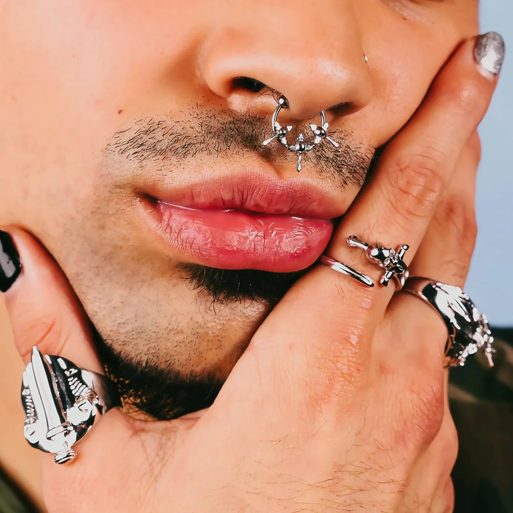 TRIPLE CROSS SEPTUM - Hard Jewelry™