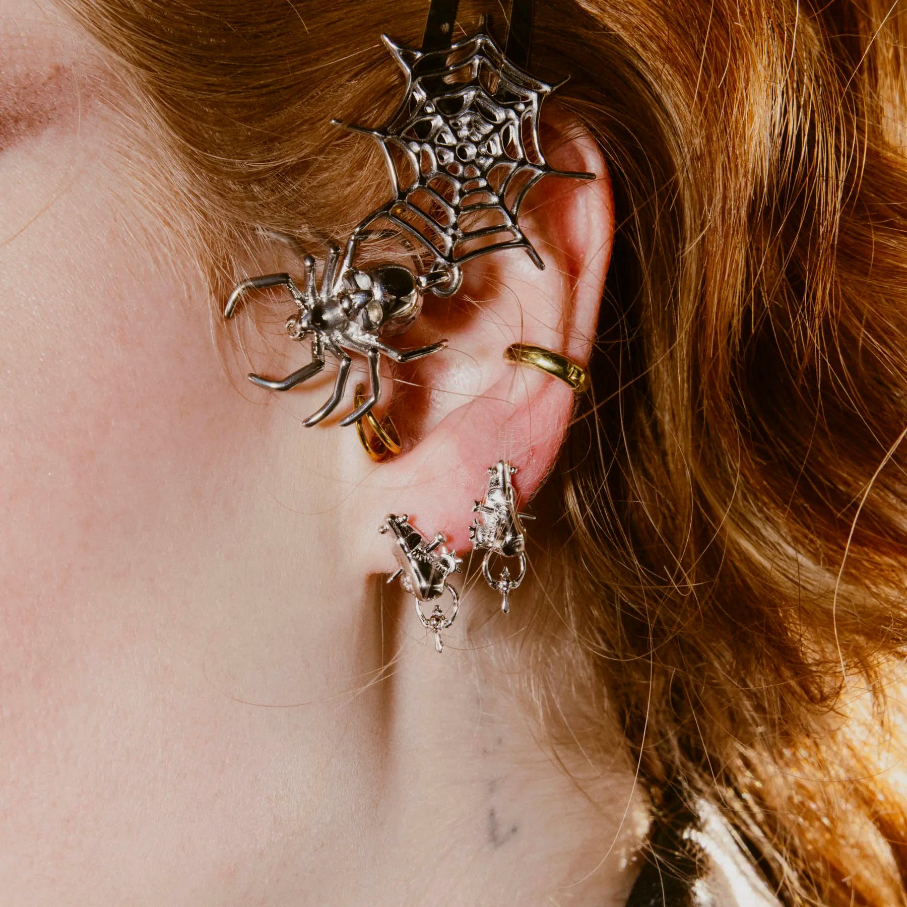 "NOSE" STUD EARRING - Hard Jewelry™