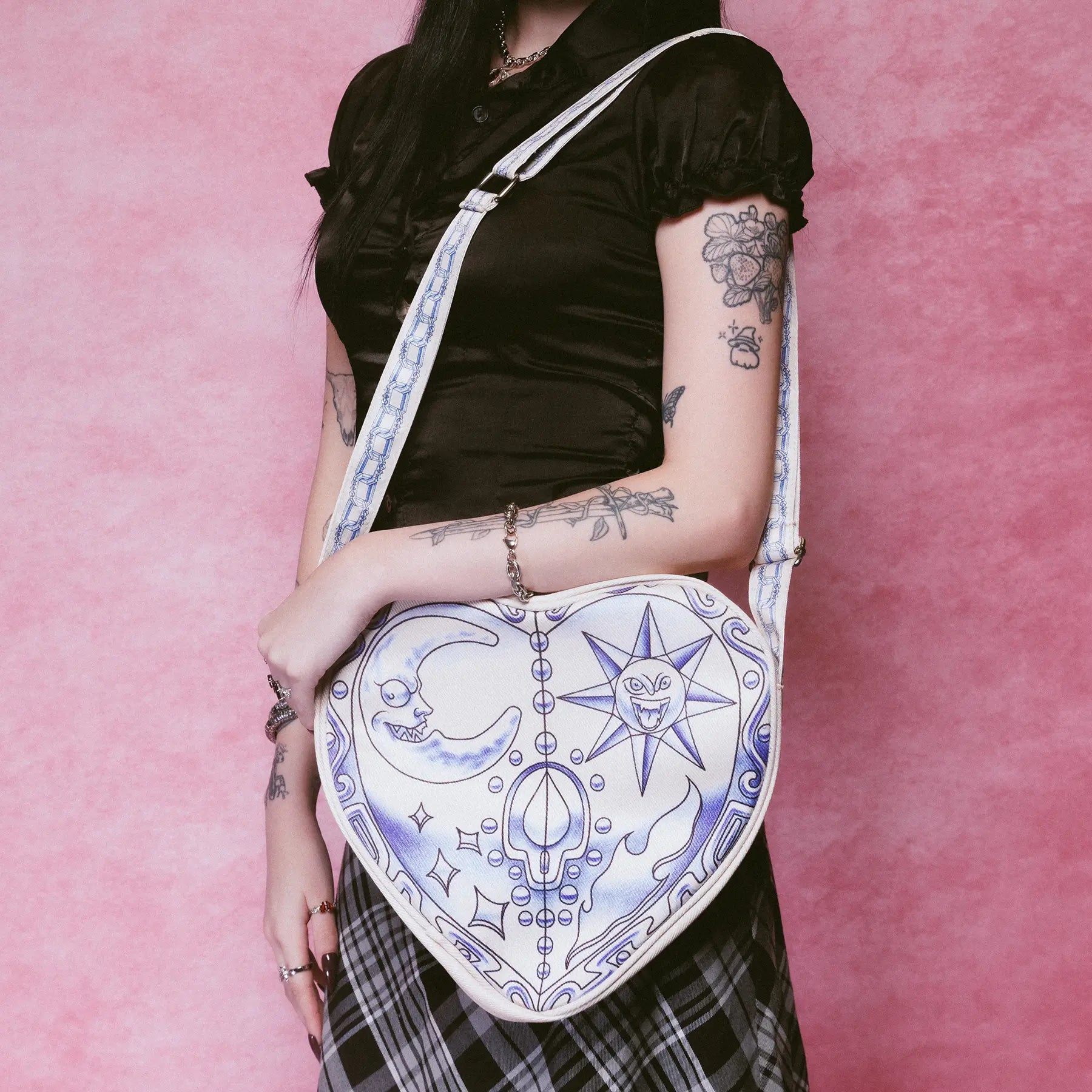 COSMIC HEART TOTE BAG - Hard Jewelry™