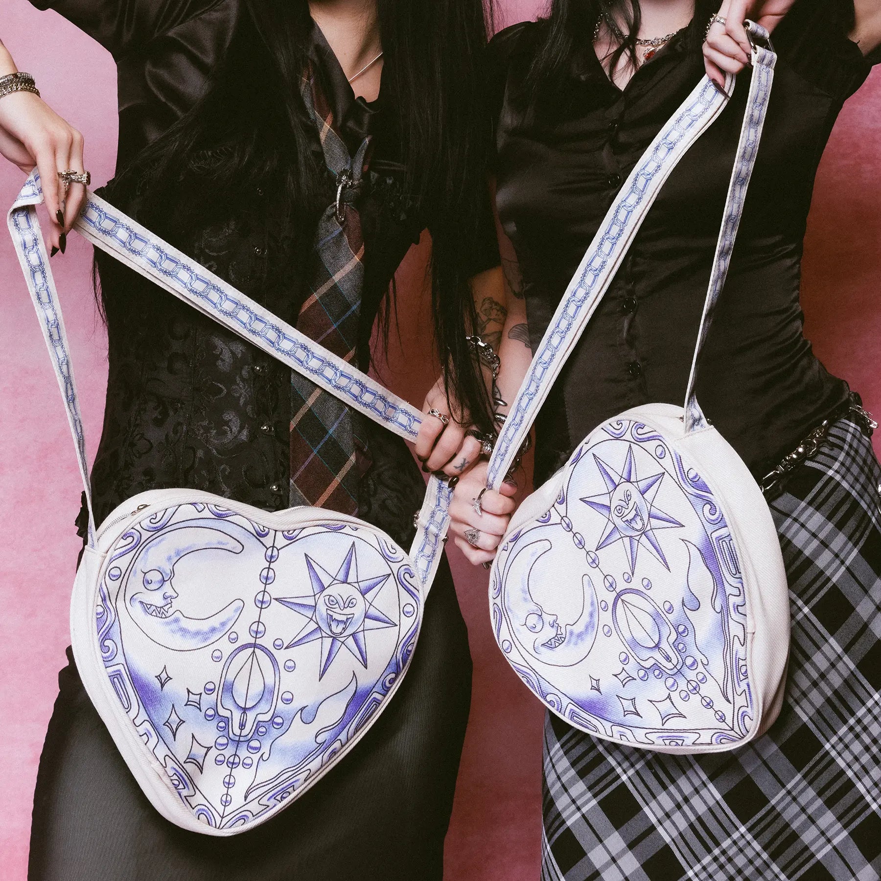 COSMIC HEART TOTE BAG - Hard Jewelry™