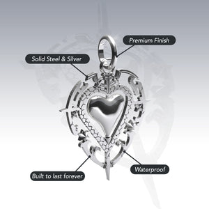 Antique Heart Pendant - Hard Jewelry™
