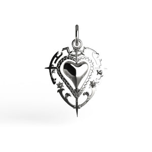 Antique Heart Pendant - Hard Jewelry™