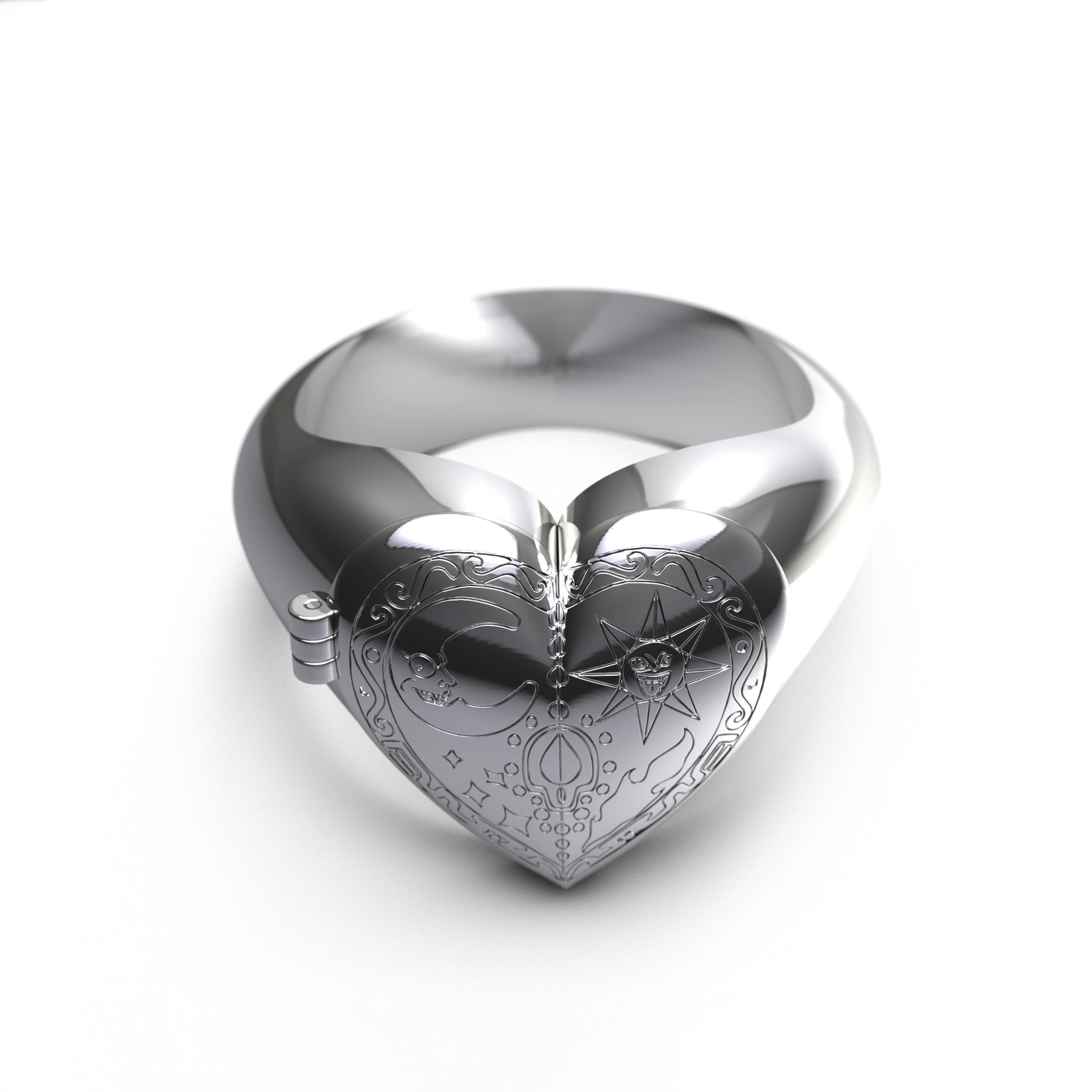 Cosmic Heart Ring - Hard Jewelry™