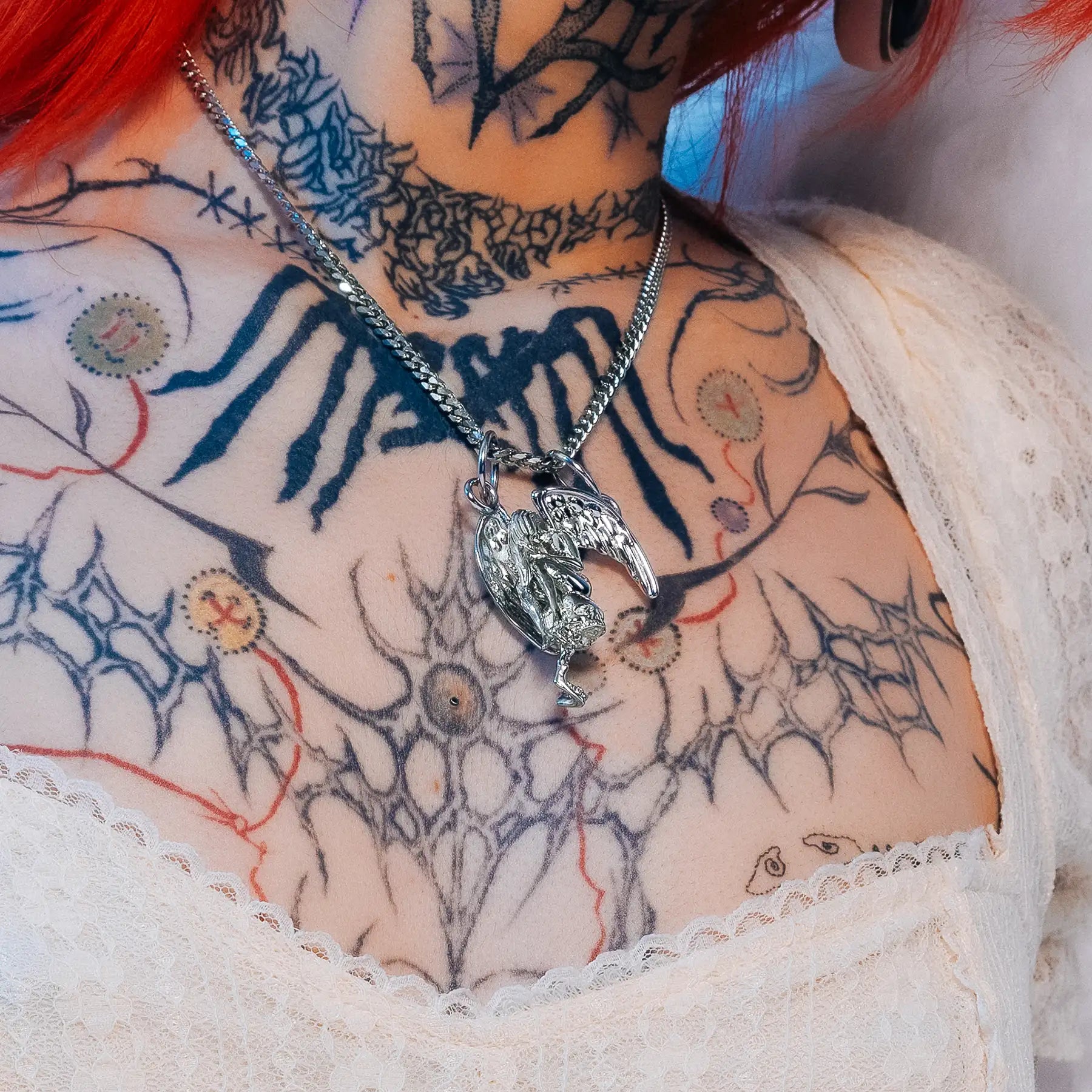 WEEPING ANGEL PENDANT - Hard Jewelry™
