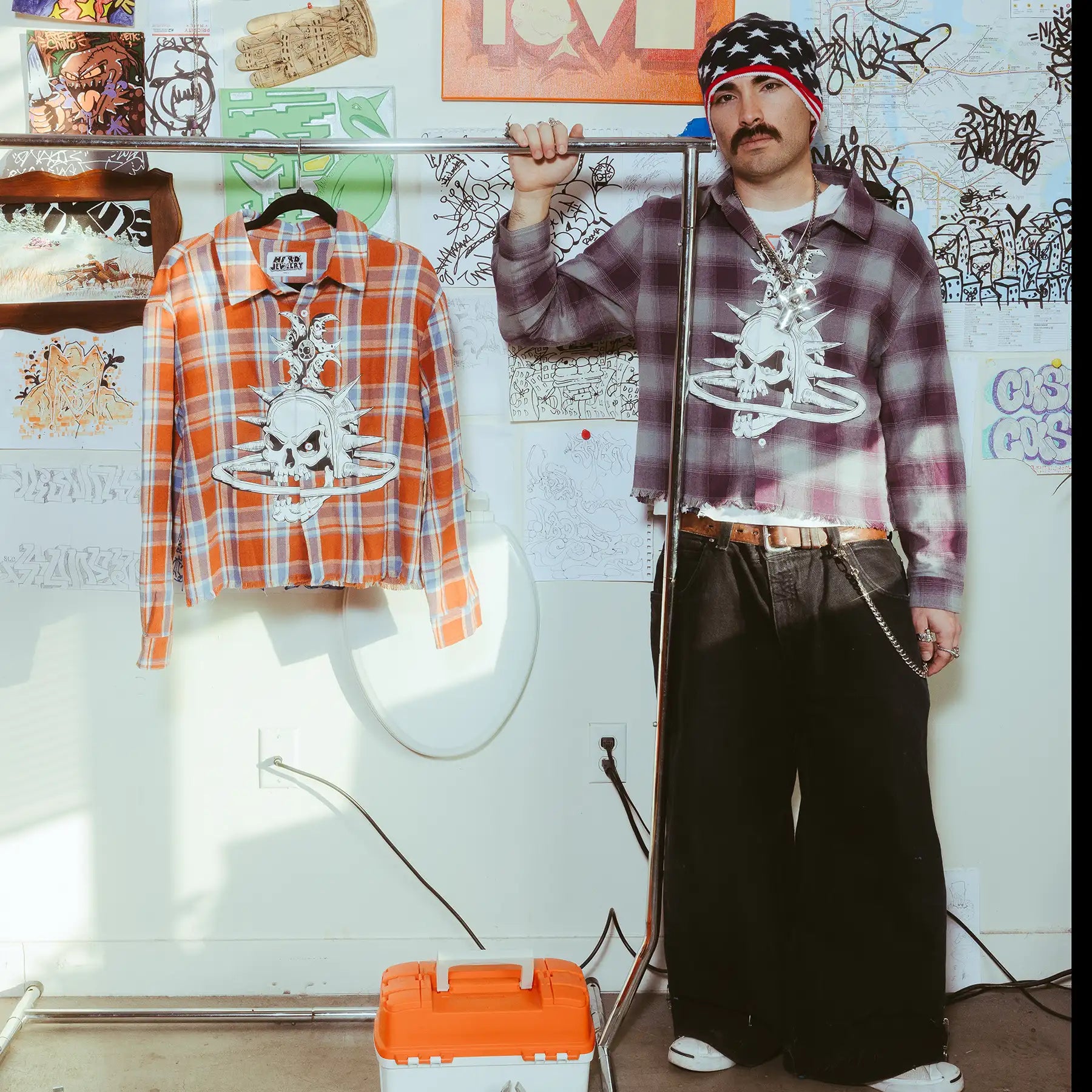 ORBITUARY FLANNEL - Hard Jewelry™