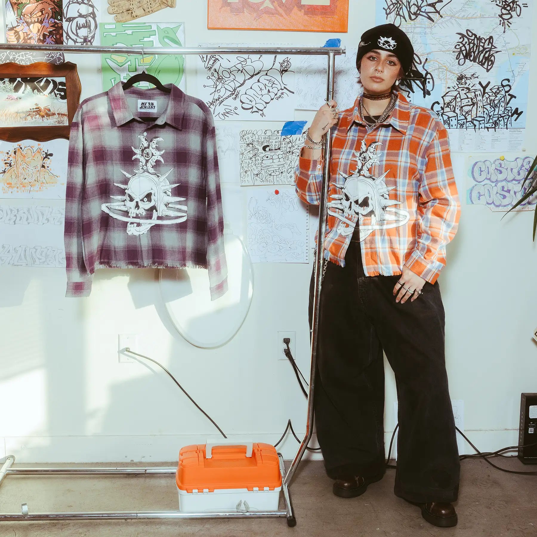 ORBITUARY FLANNEL - Hard Jewelry™