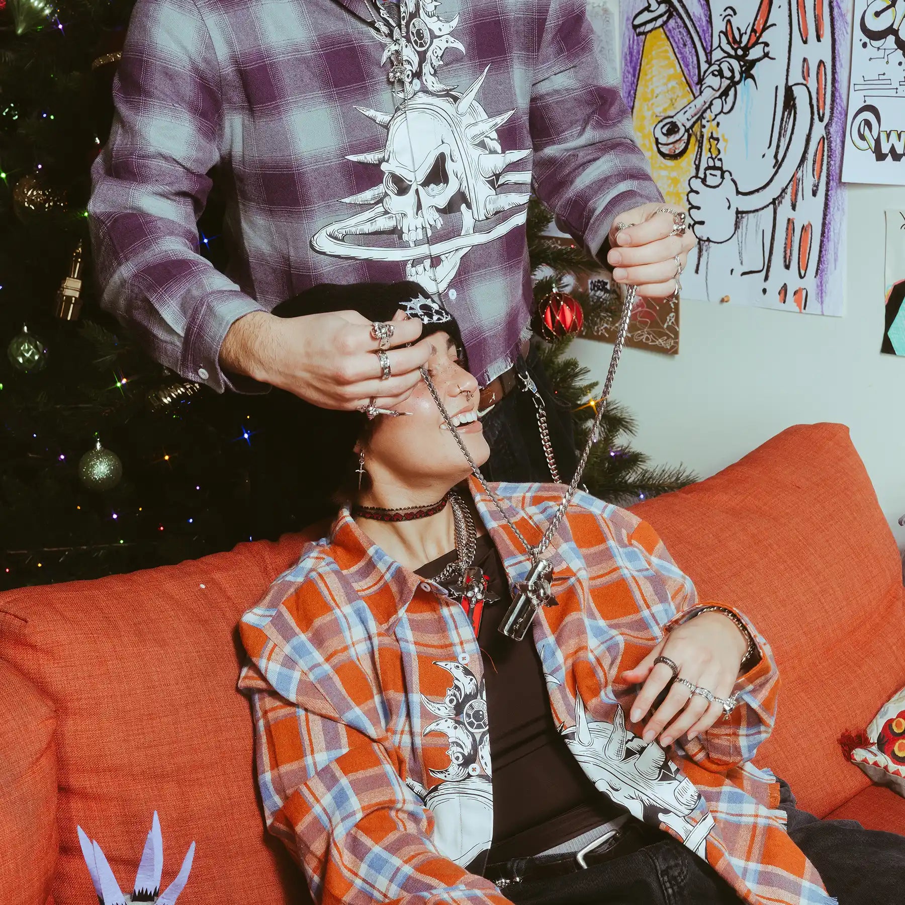 ORBITUARY FLANNEL - Hard Jewelry™