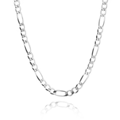 3MM STERLING SILVER FIGARO CHAIN
