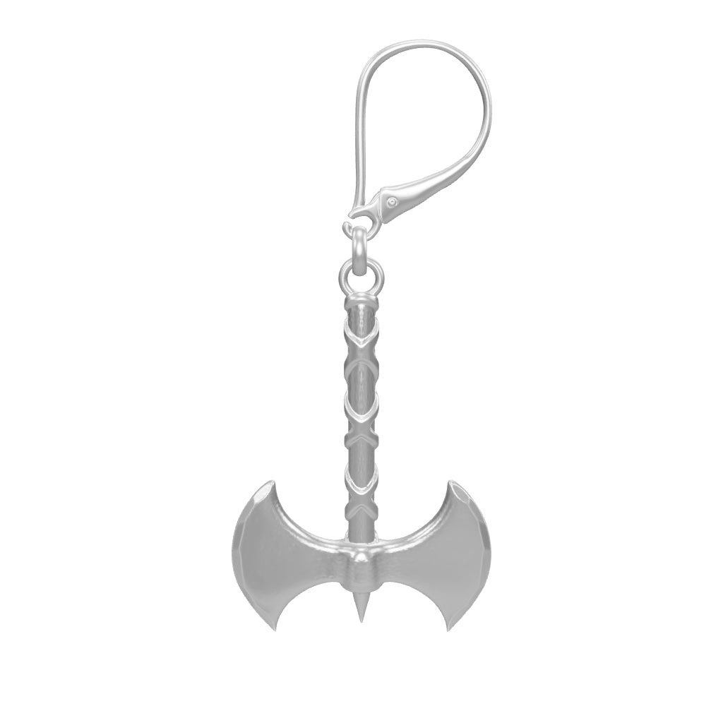 BATTLE AXE EARRING