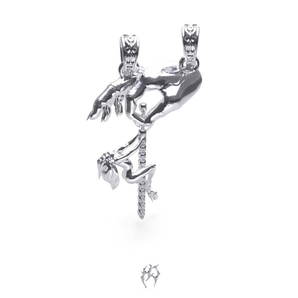 DANCING WITH DEATH PENDANT - Hard Jewelry™