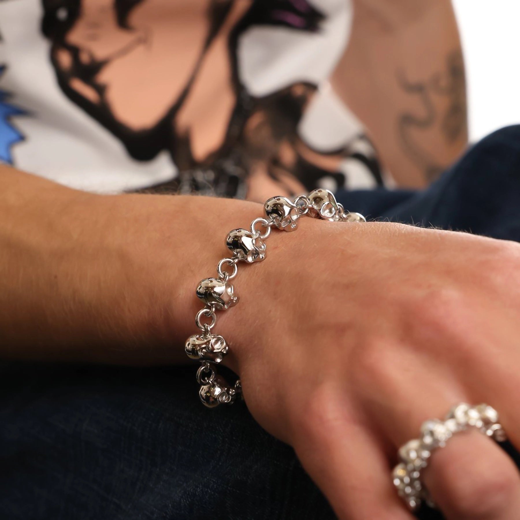 10 STAGES OF ADDICTION BRACELET - Hard Jewelry™