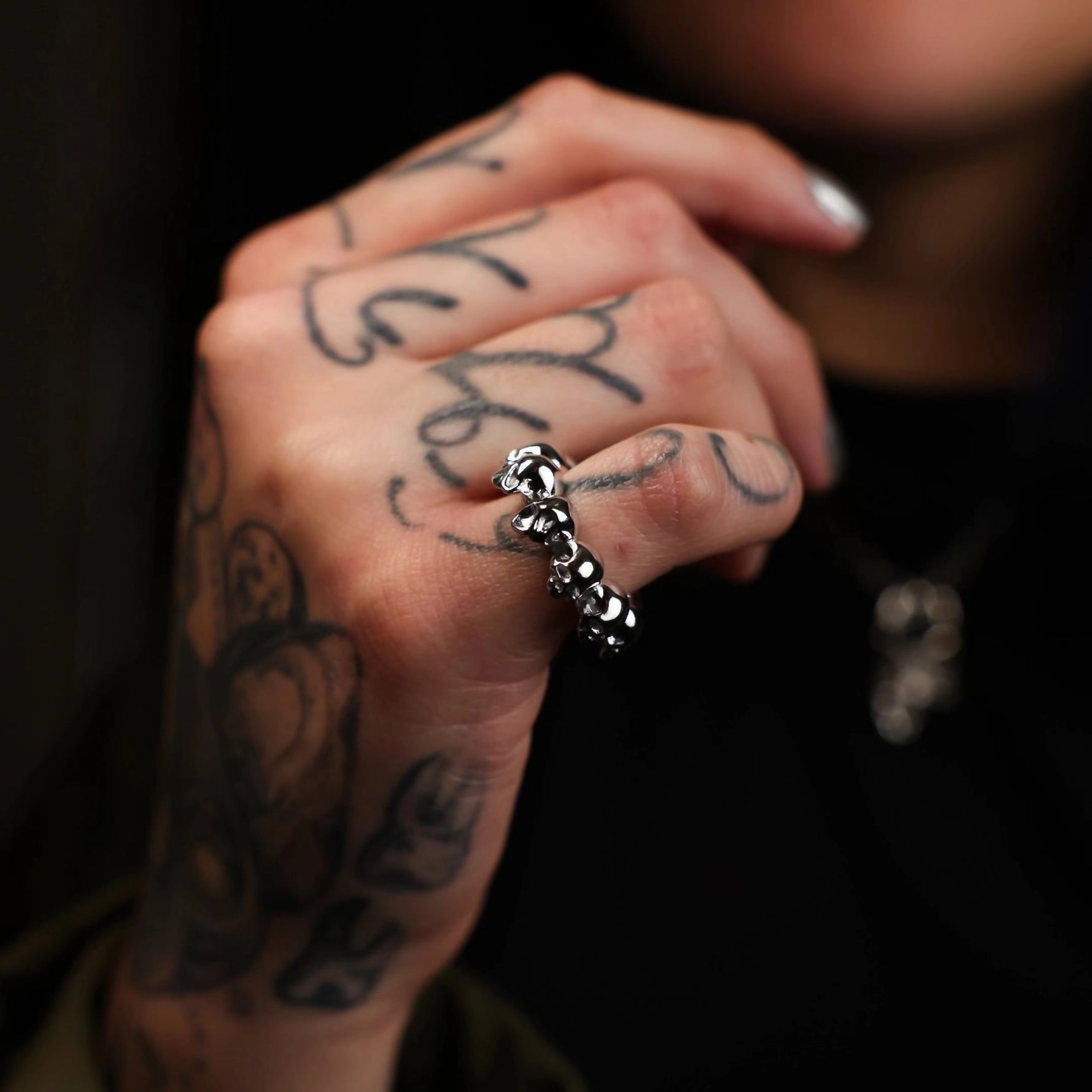 10 STAGES OF ADDICTION RING - Hard Jewelry™