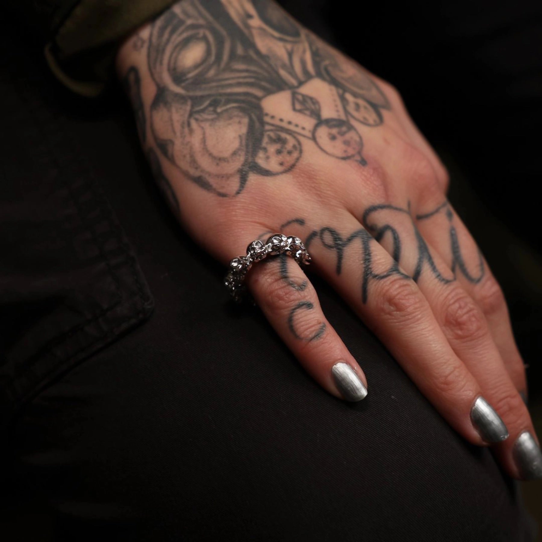 10 STAGES OF ADDICTION RING - Hard Jewelry™