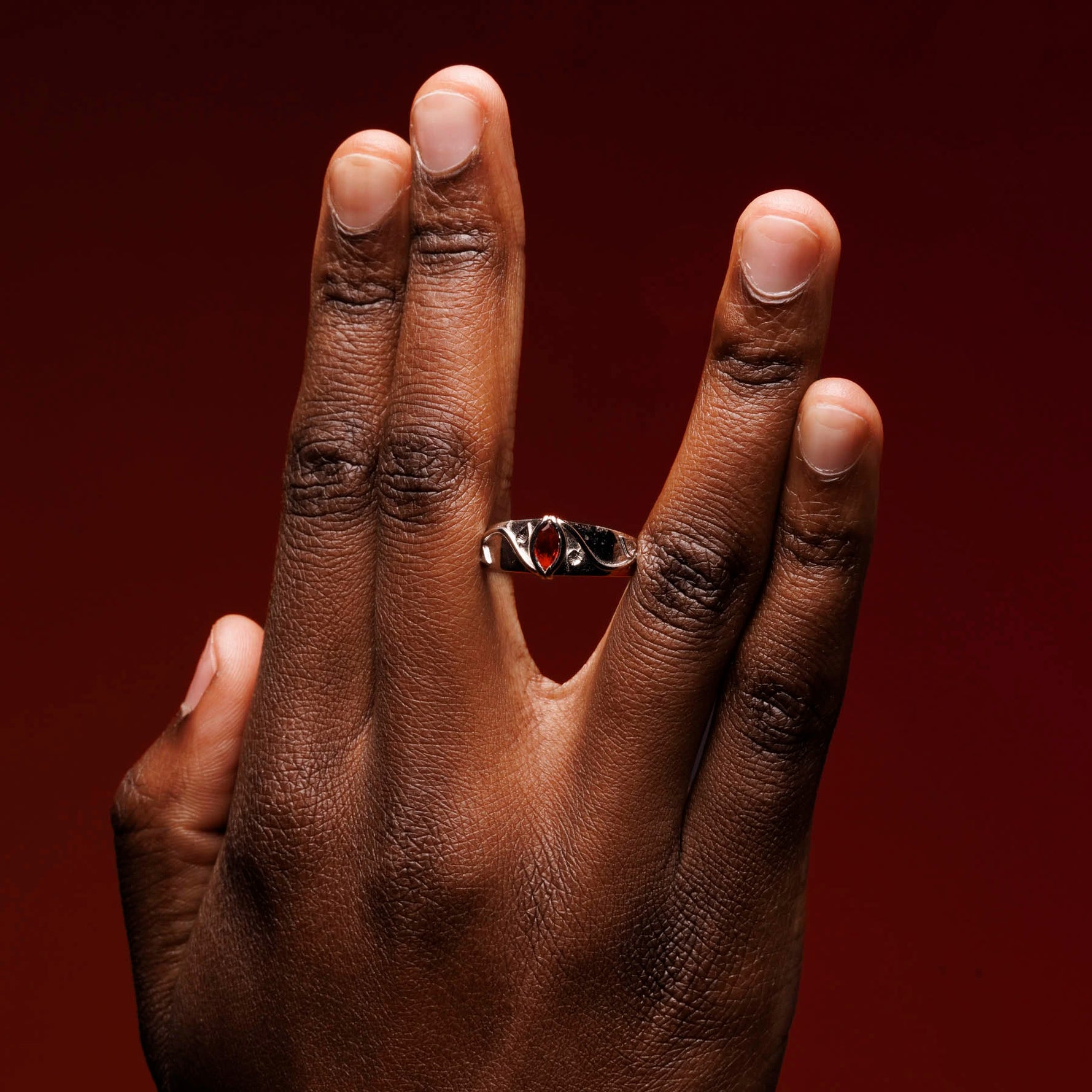 BIRTHSTONE RING (JANUARY)