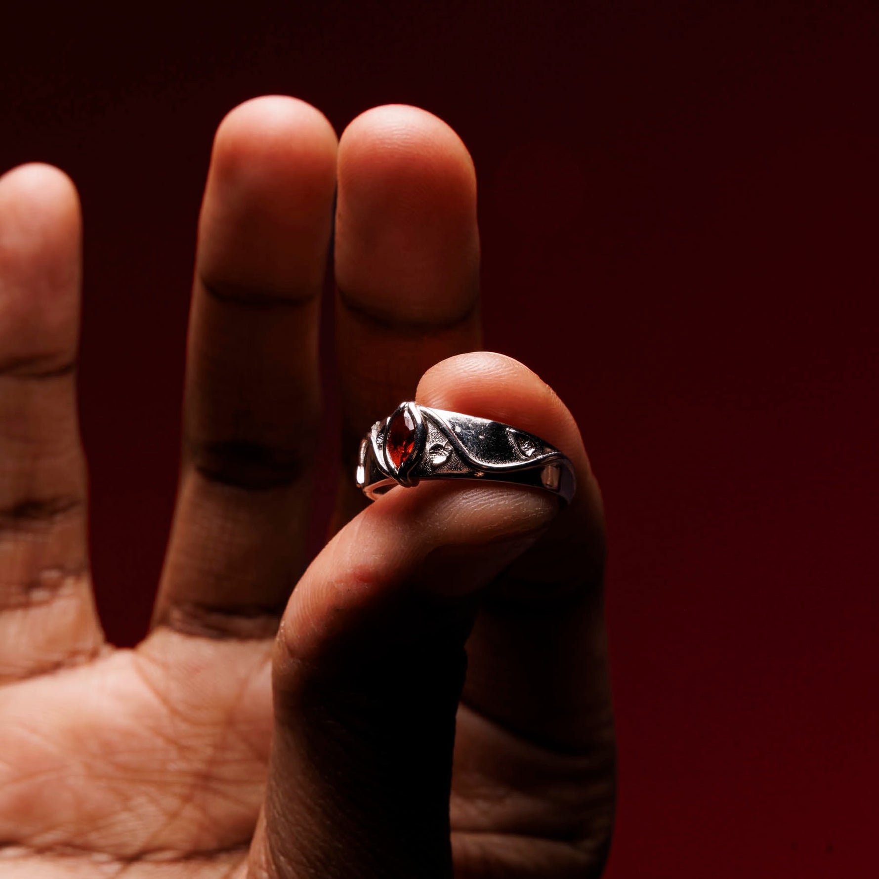 BIRTHSTONE RING (JANUARY)