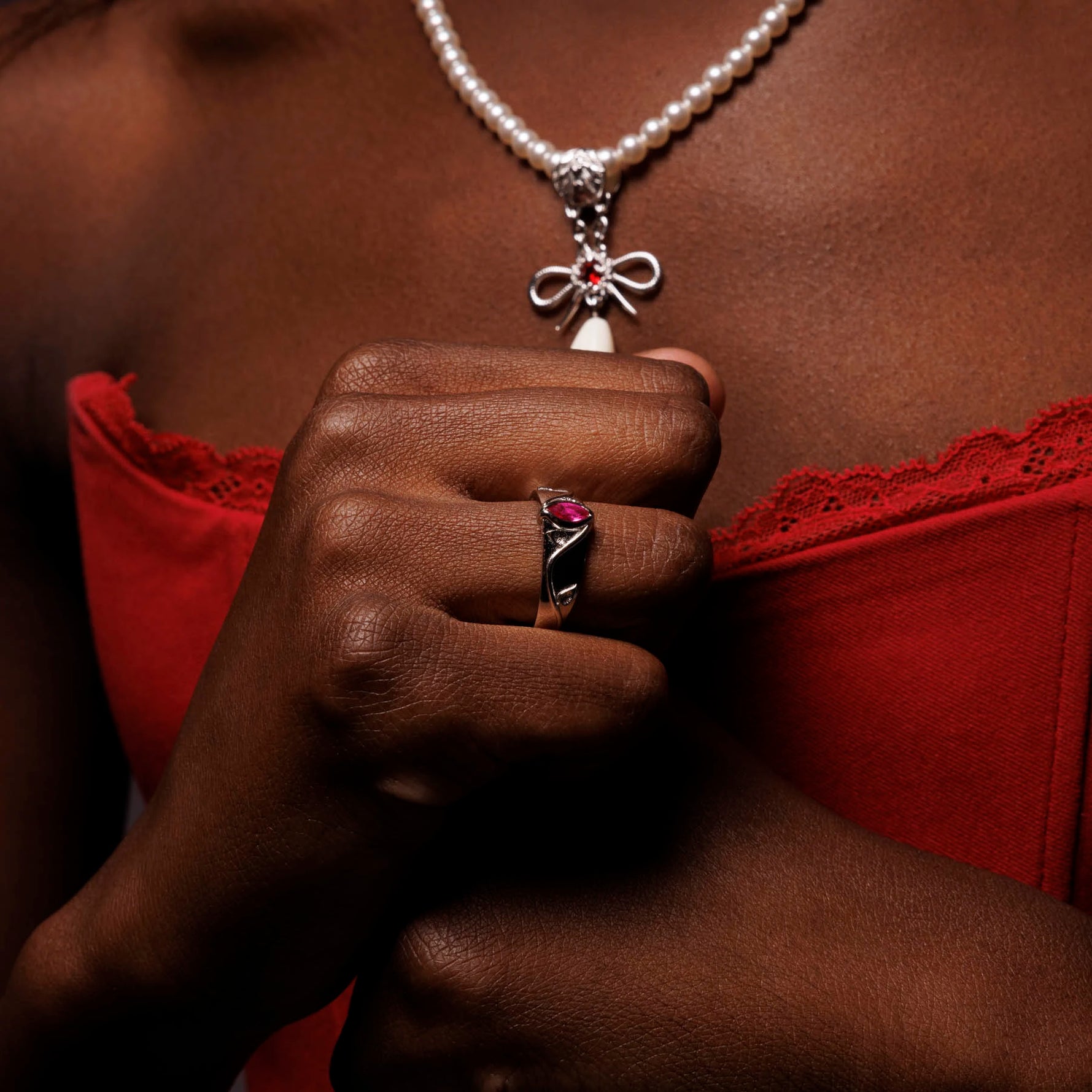 BIRTHSTONE RING (JULY)