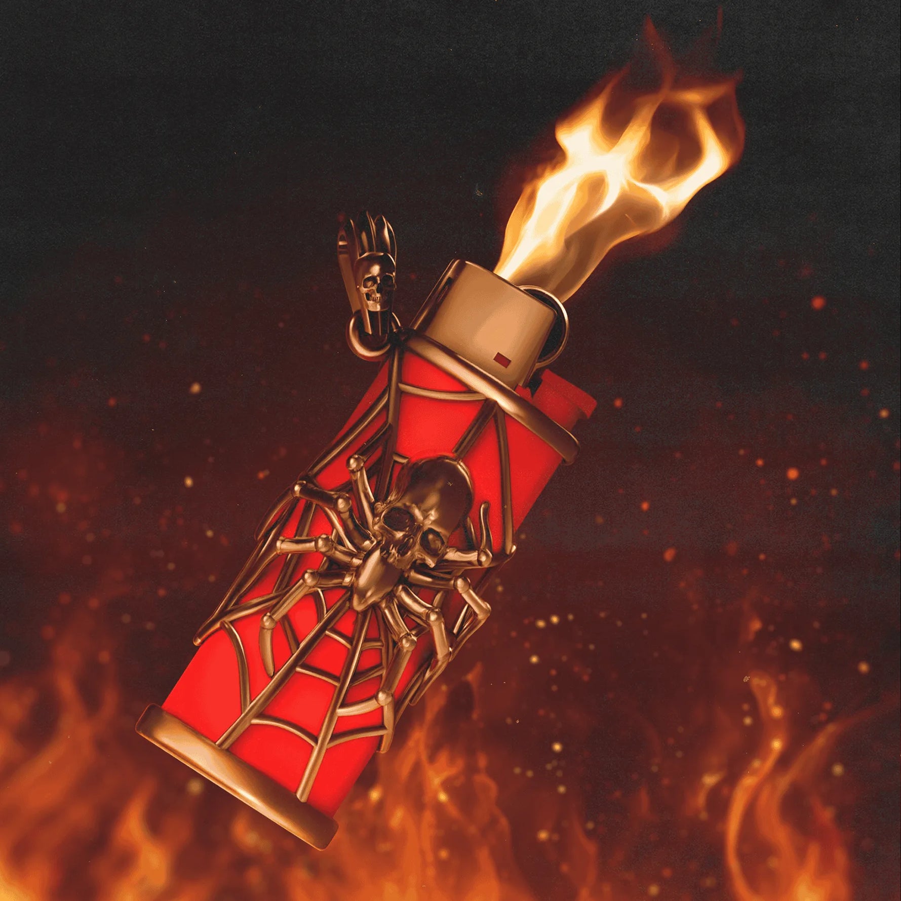 SPIDER LIGHTER CASE - Hard Jewelry™