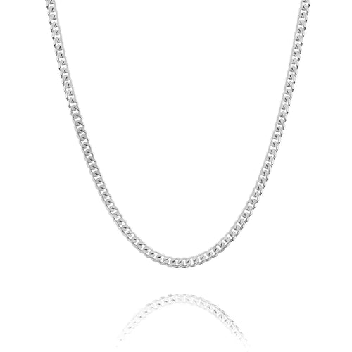 3MM (BEST SELLER) STERLING SILVER CURB CHAIN