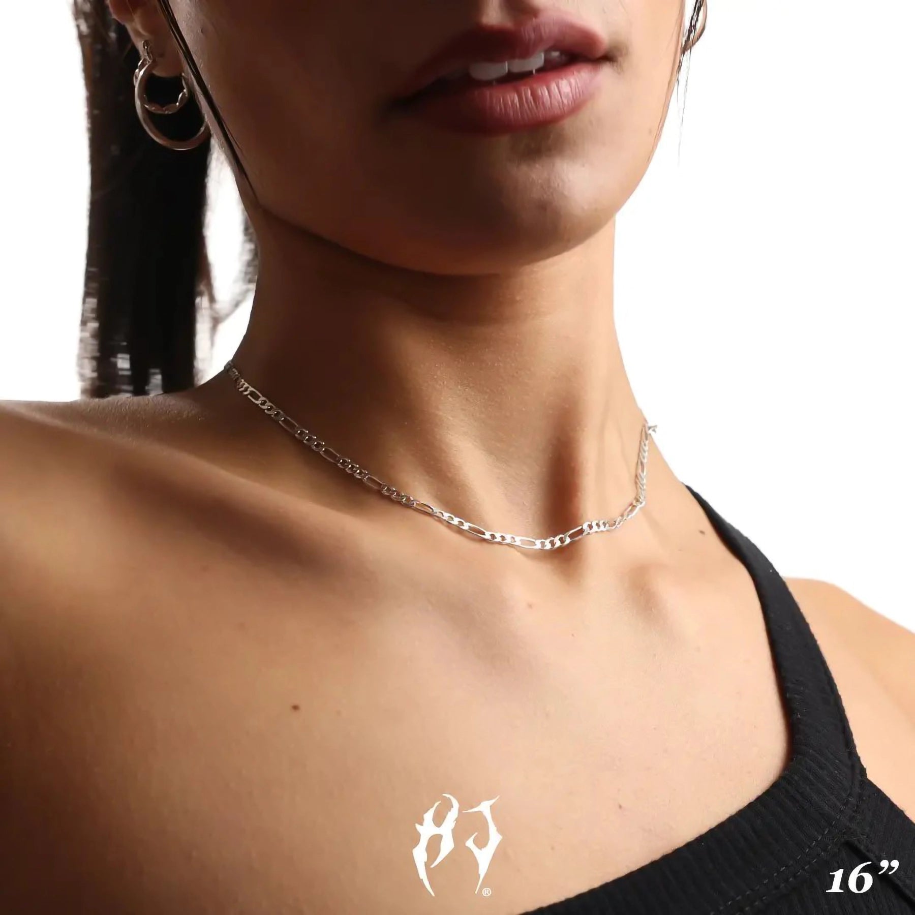 3MM STERLING SILVER FIGARO CHAIN - Hard Jewelry™