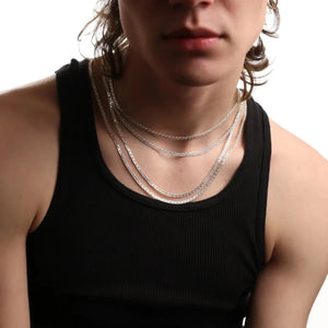 3MM STERLING SILVER MARINER CHAIN - Hard Jewelry™