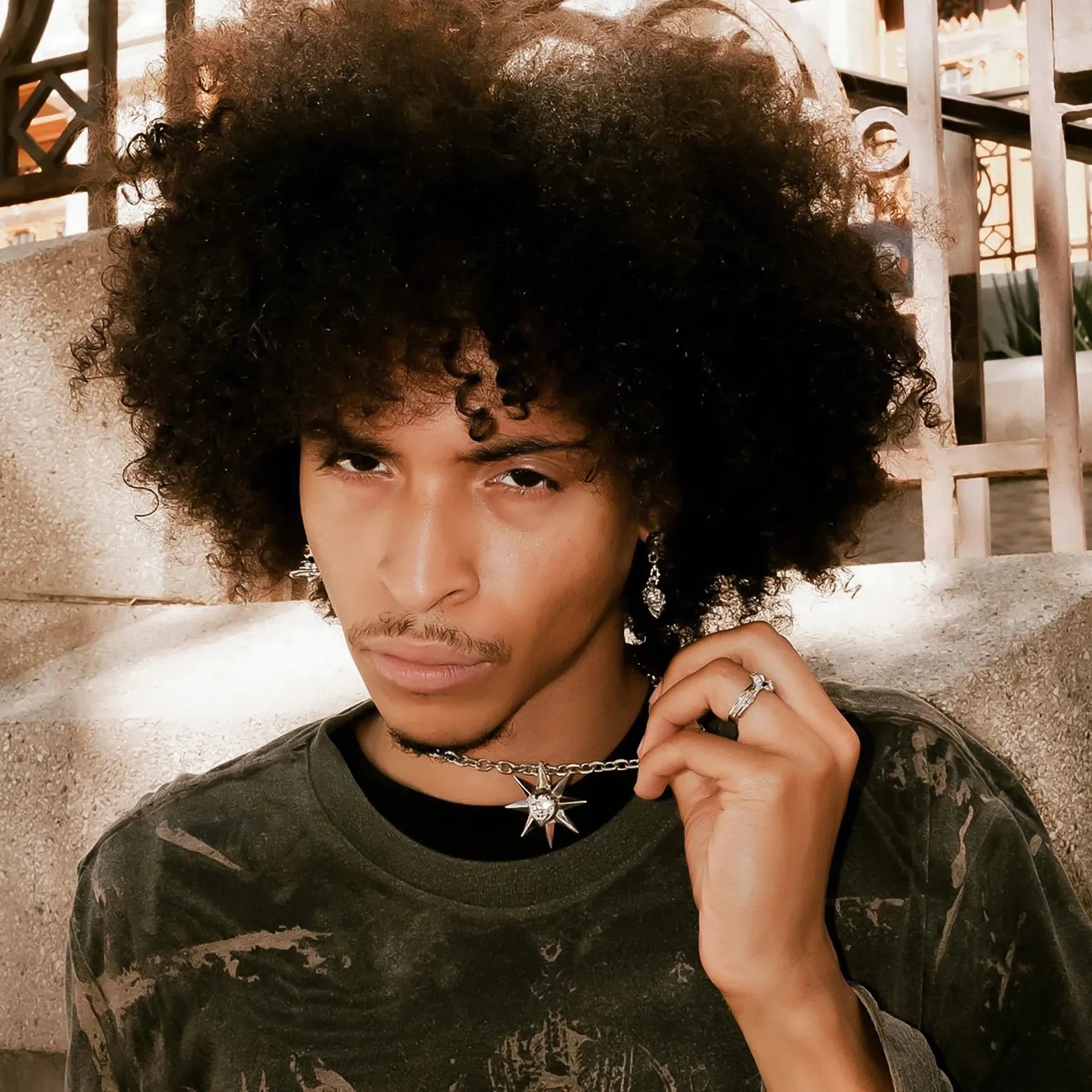 3RD CIRCLE OF HELL EARRING - Hard Jewelry™