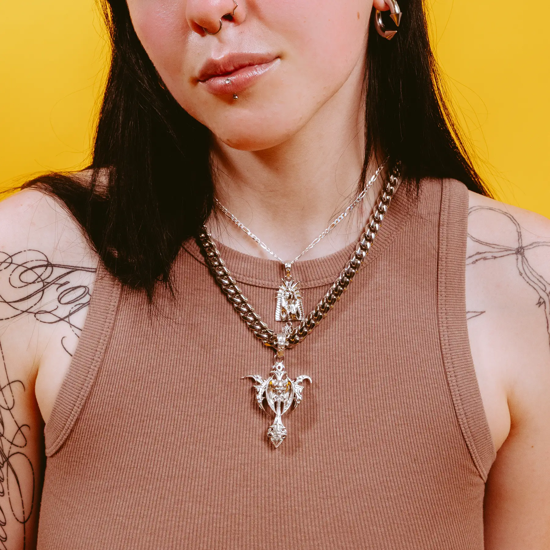 TRIBAL CROSS PENDANT