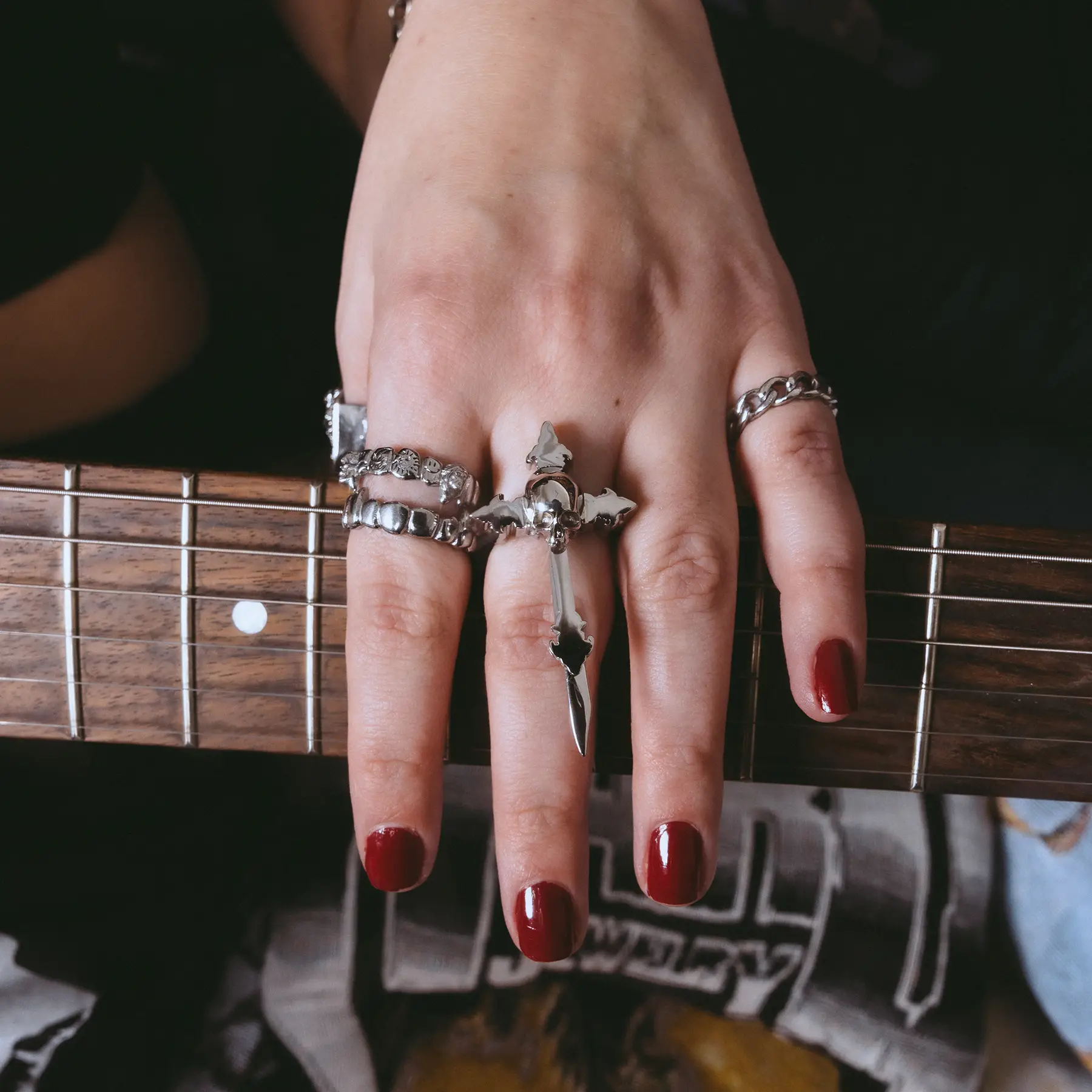 DYT LETTER OPENER RING - Hard Jewelry™