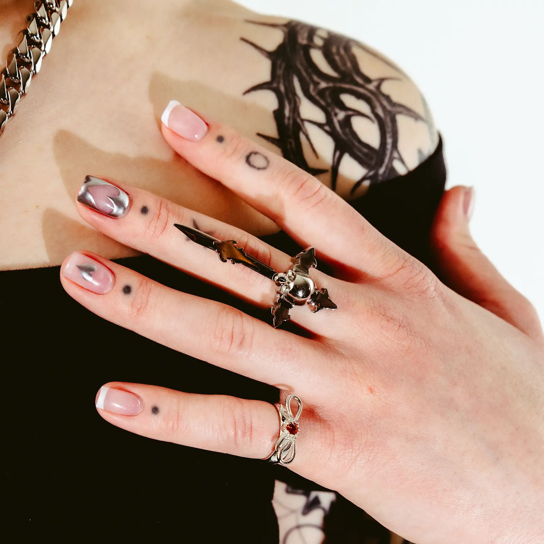 DYT LETTER OPENER RING - Hard Jewelry™